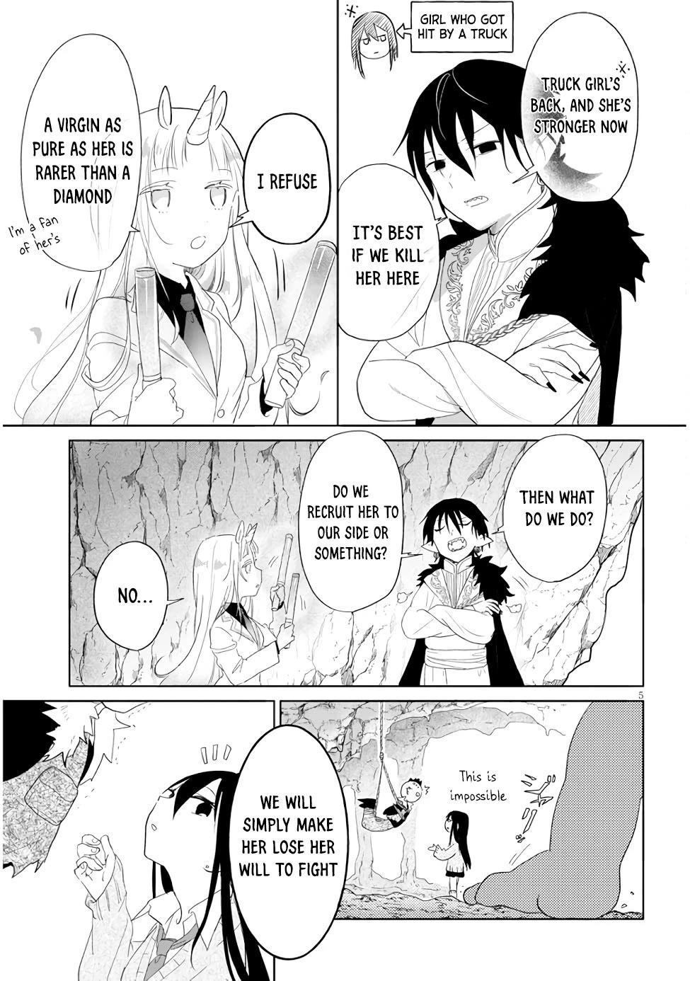 Repopulating the Dungeon Depleted of Monsters Chapter 8 page 5 - Chapter 8: How to defeat a Hero