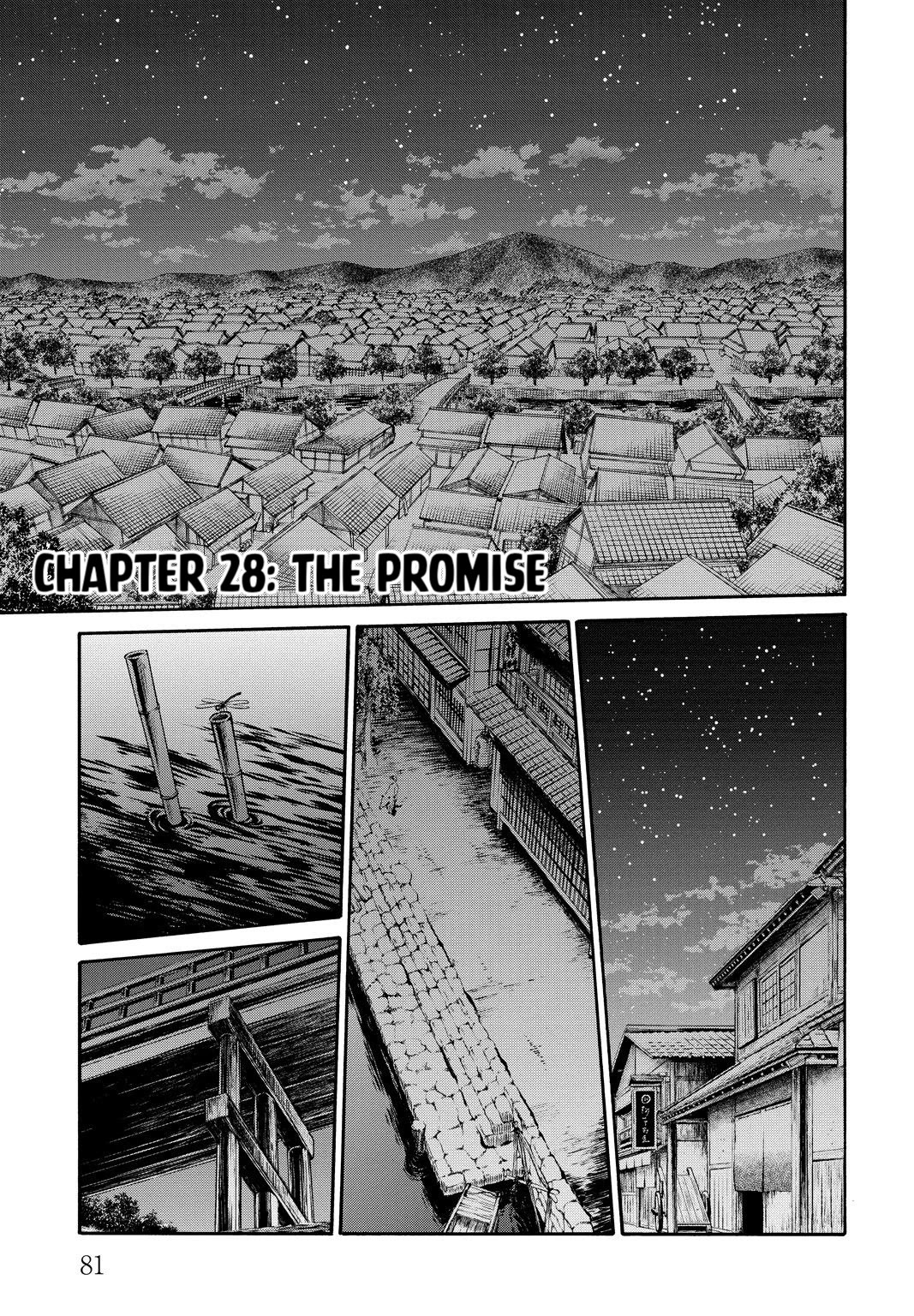 Requiem of the Shogun Chapter 28 page 1 - Chapter 28: The Promise