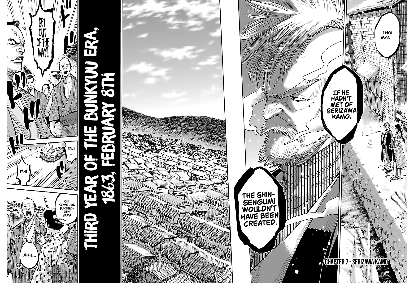 Requiem of the Shogun Chapter 7 page 3 - Chapter 7: Serizawa Kamo