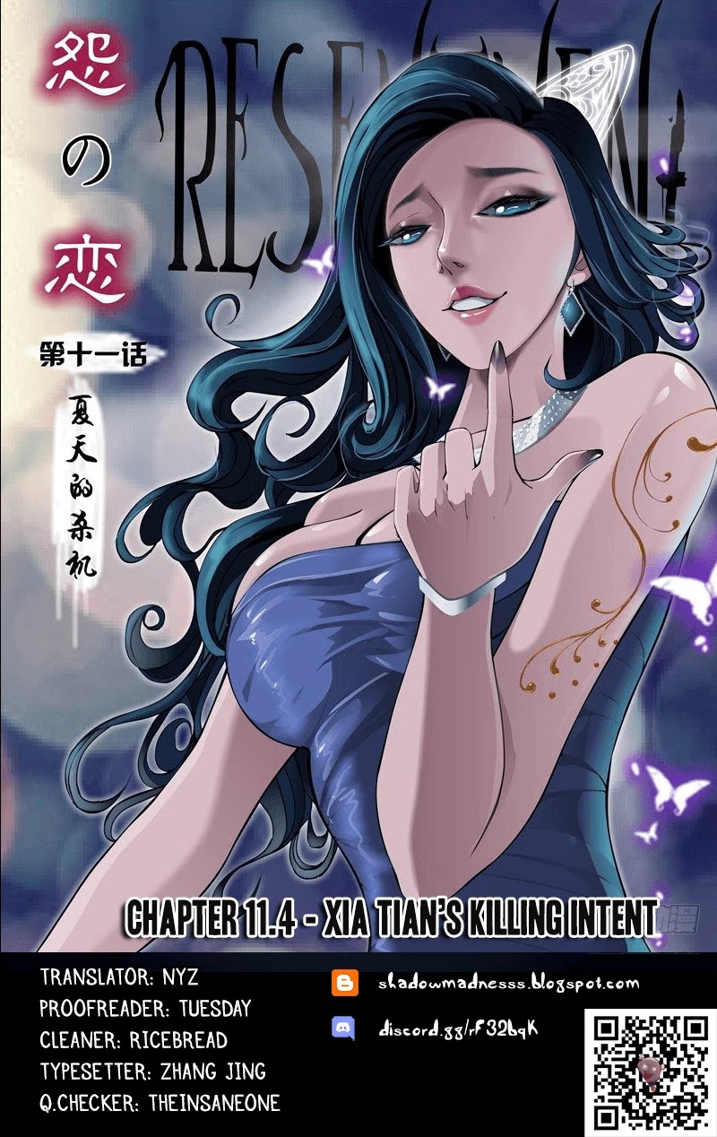 Resentment Chapter 11.4 page 1 - Chapter 11.4: Xia Tian's killing intent