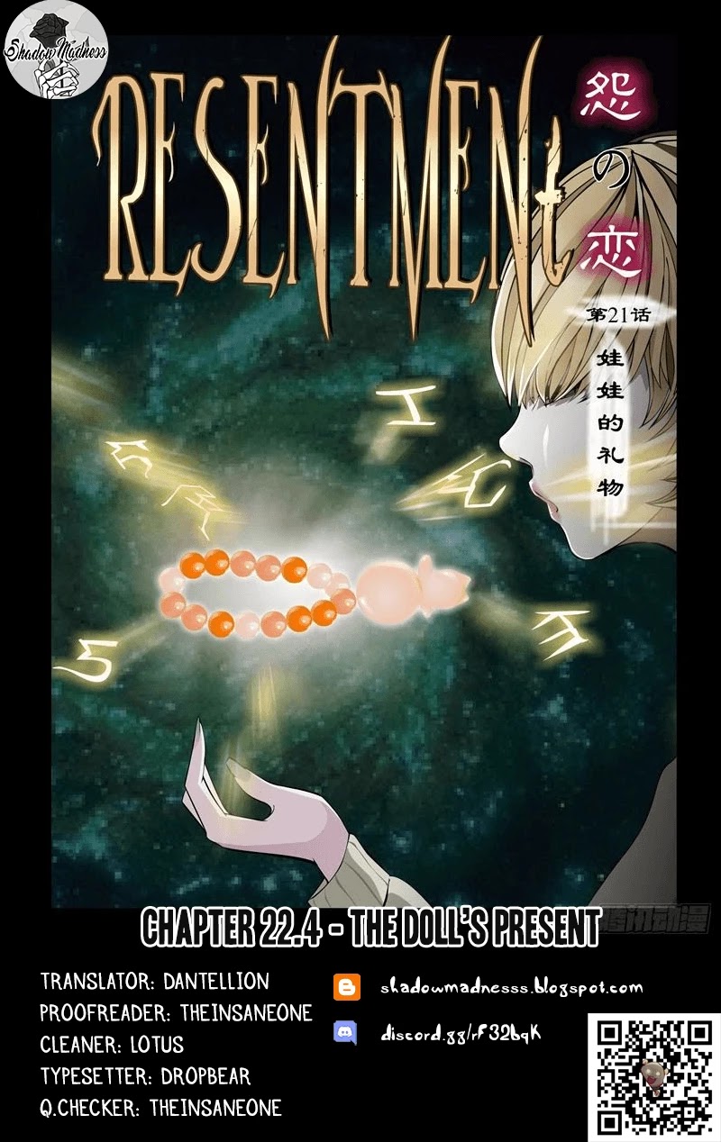 Resentment Chapter 22.4 page 1 - Chapter 22.4: The doll's present