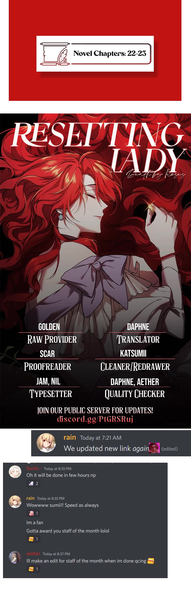 Resetting Lady Chapter 13 page 38 - Chapter 13