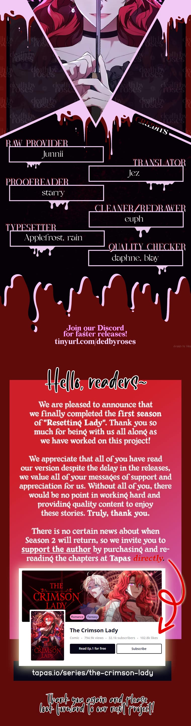 Resetting Lady Chapter 48 page 45 - Chapter 48: End of Season 1