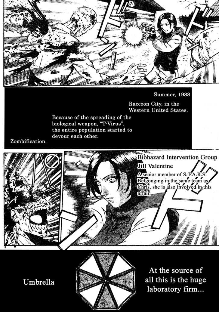 Resident Evil Umbrella Chronicles Chapter 1 page 9 - Chapter 1
