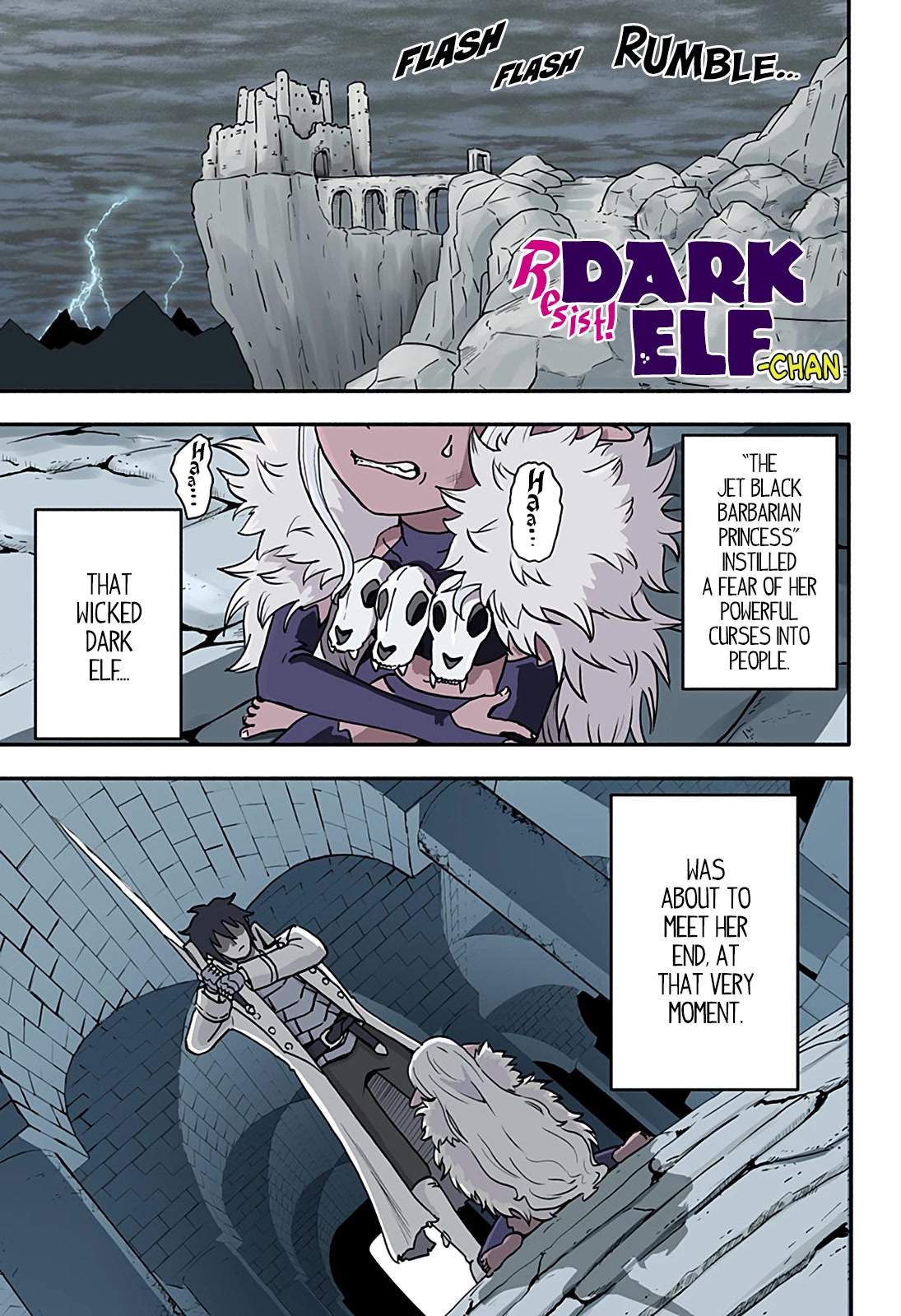Resist! Dark Elf-chan Chapter 1 page 2 - Chapter 1
