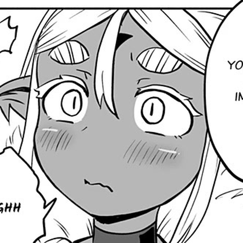 Resist! Dark Elf-chan Chapter 13 cover