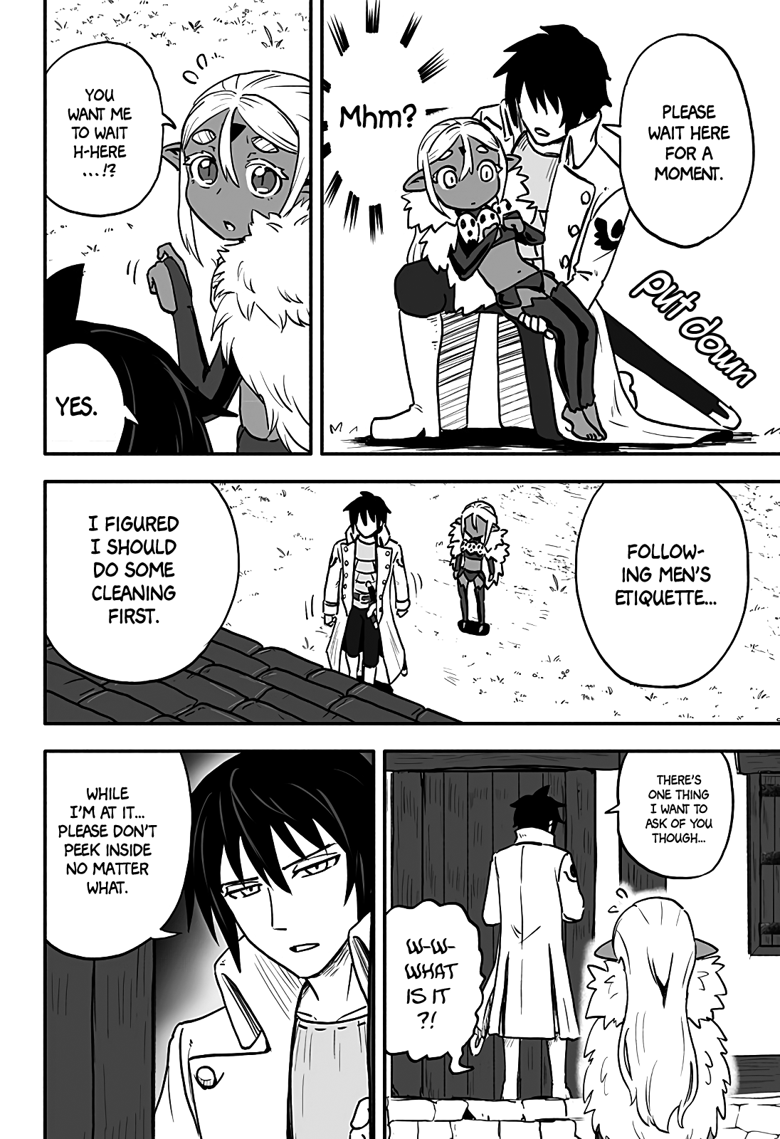 Resist! Dark Elf-chan Chapter 3 page 3 - Chapter 3