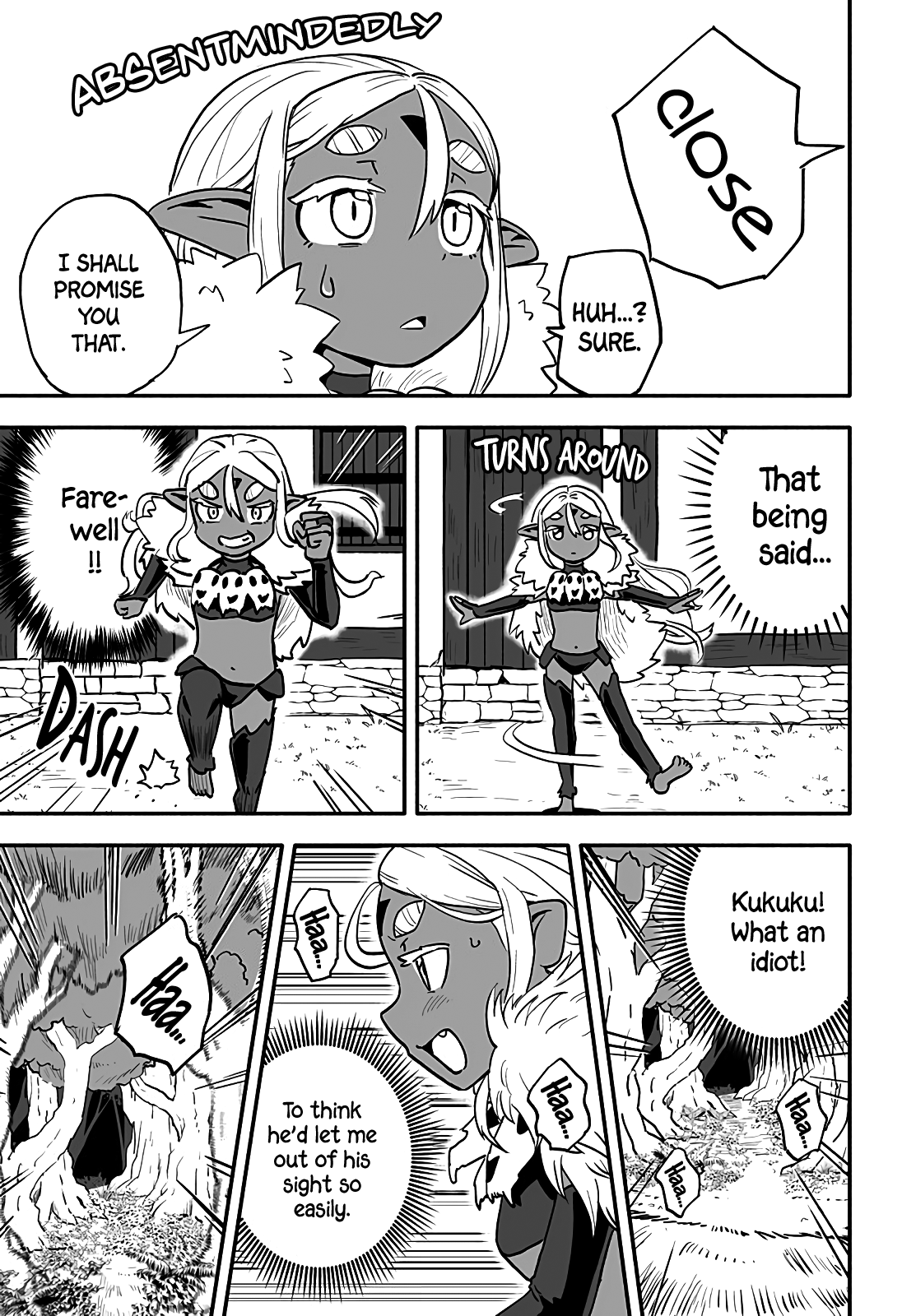 Resist! Dark Elf-chan Chapter 3 page 4 - Chapter 3