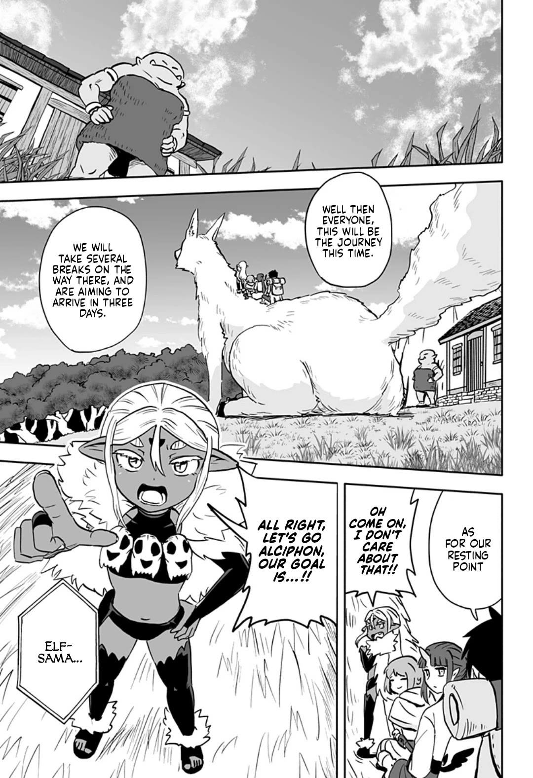 Resist! Dark Elf-chan Chapter 35 page 11 - Chapter 35