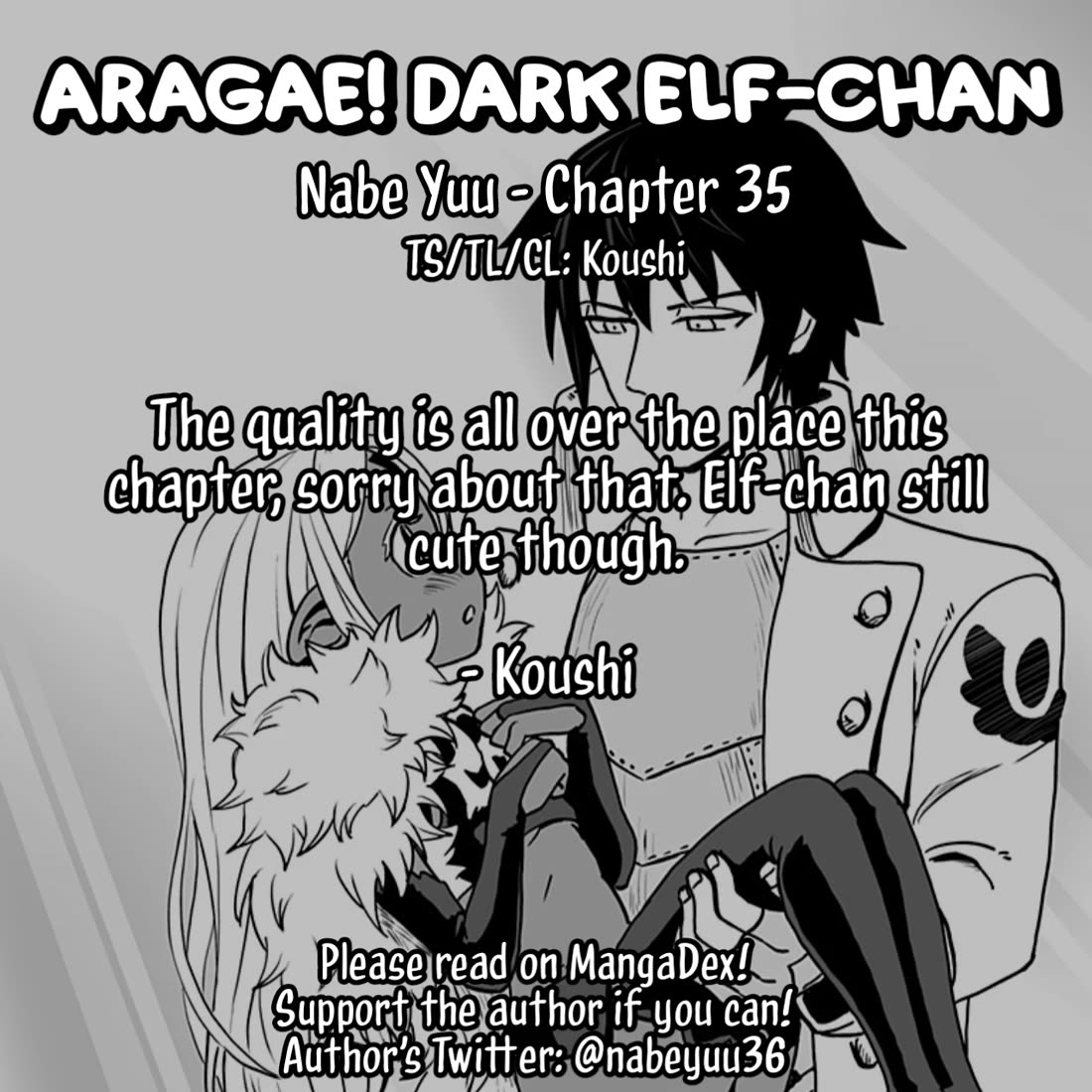 Resist! Dark Elf-chan Chapter 35 page 13 - Chapter 35