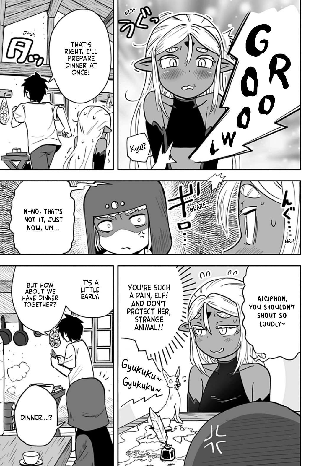 Resist! Dark Elf-chan Chapter 35 page 7 - Chapter 35