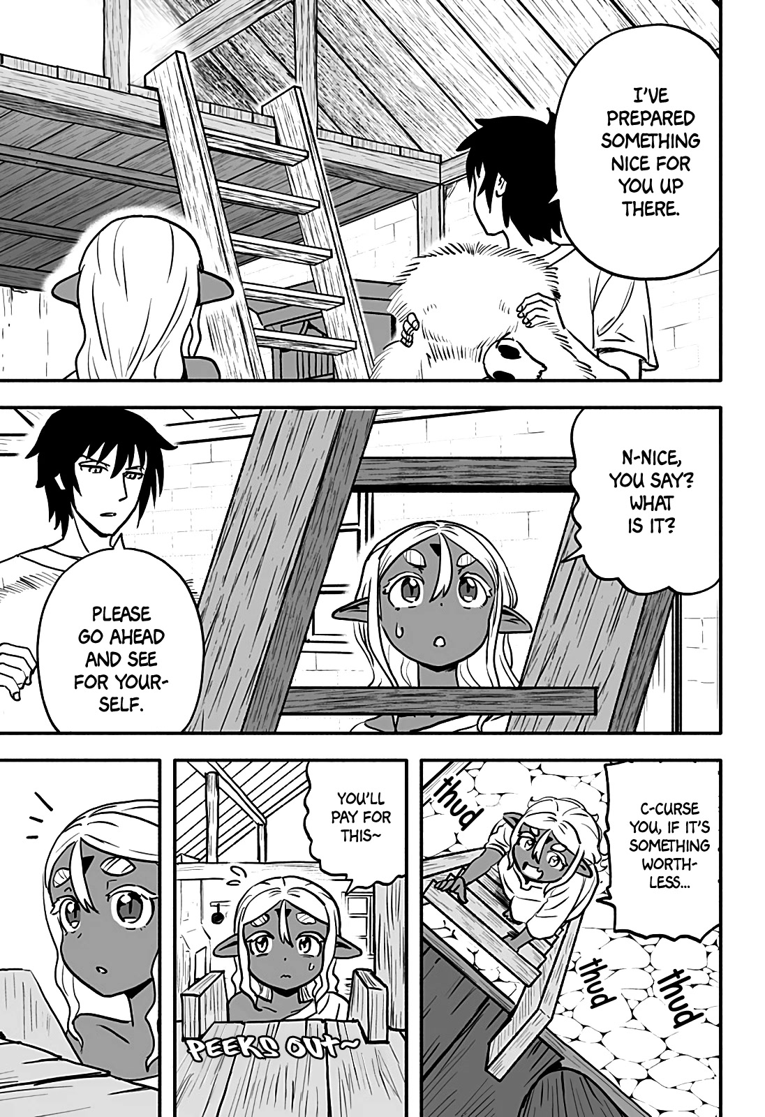 Resist! Dark Elf-chan Chapter 4 page 8 - Chapter 4