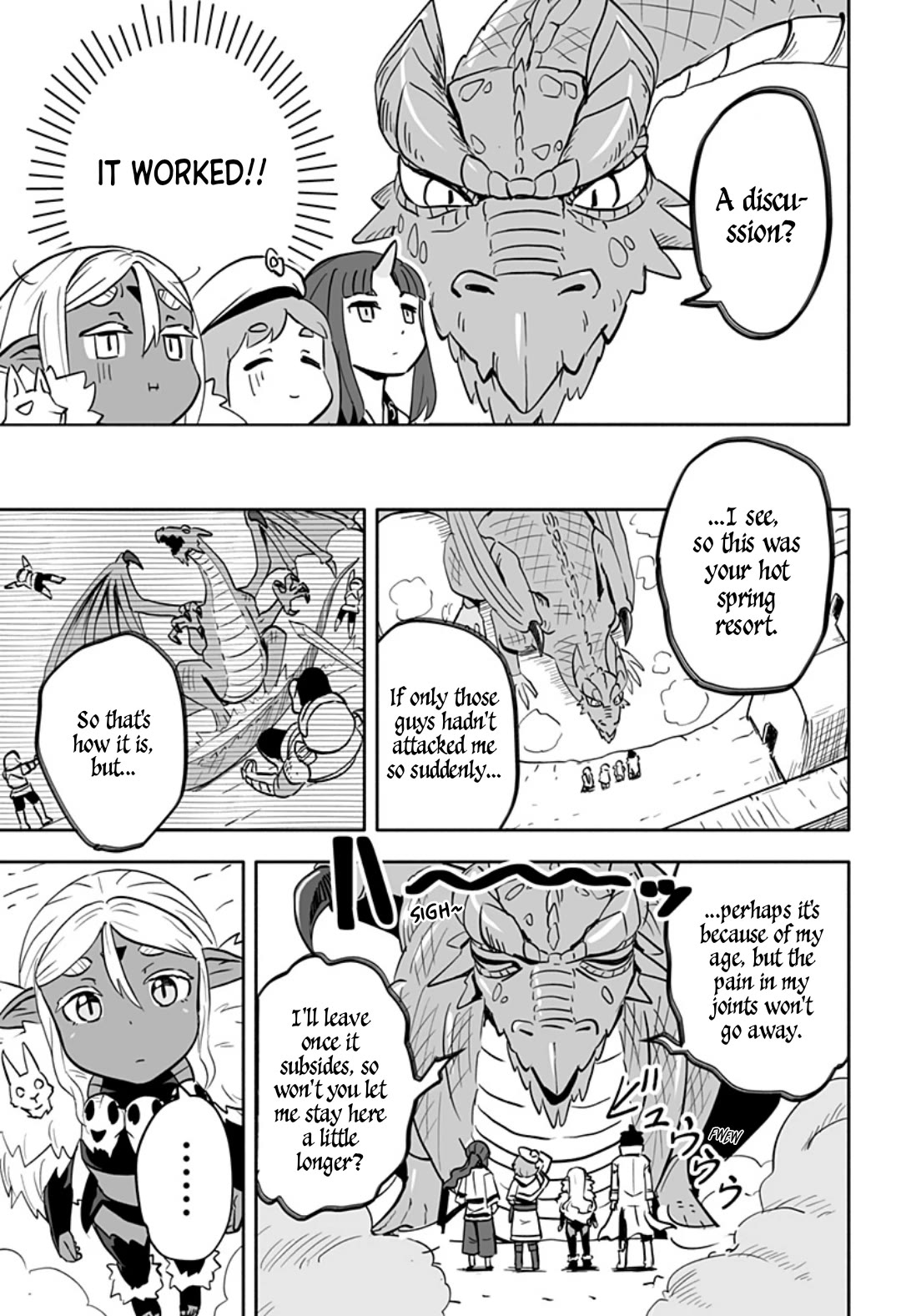 Resist! Dark Elf-chan Chapter 40 page 3 - Chapter 40