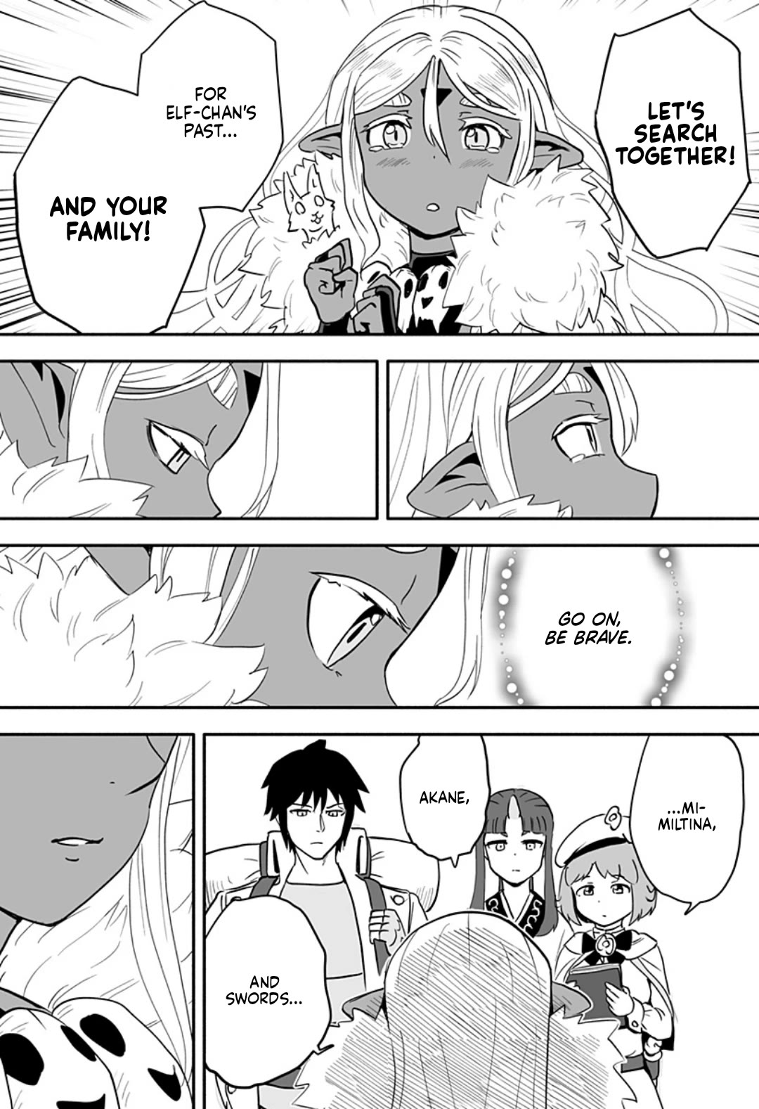 Resist! Dark Elf-chan Chapter 41 page 17 - Chapter 41 [END]