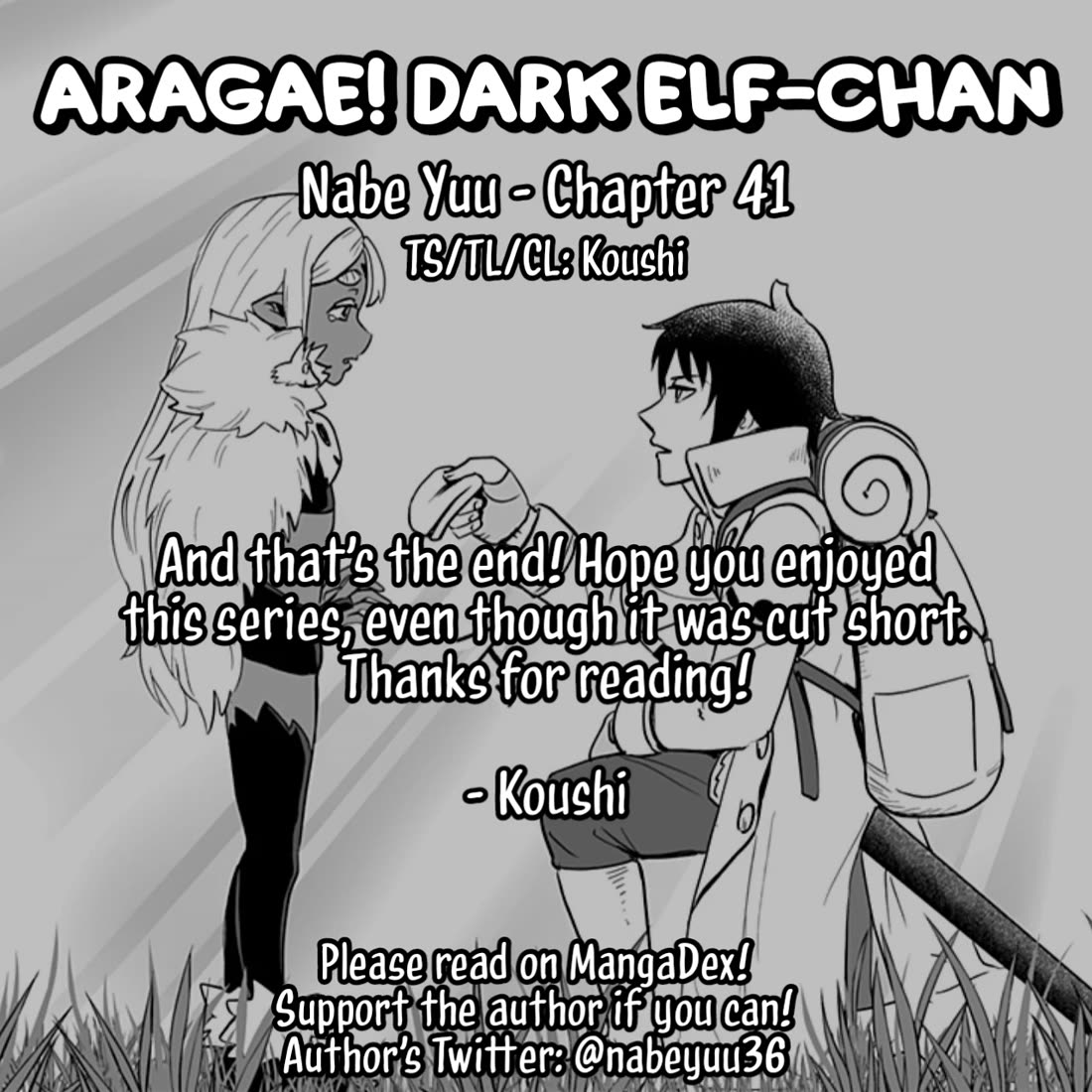 Resist! Dark Elf-chan Chapter 41 page 25 - Chapter 41 [END]