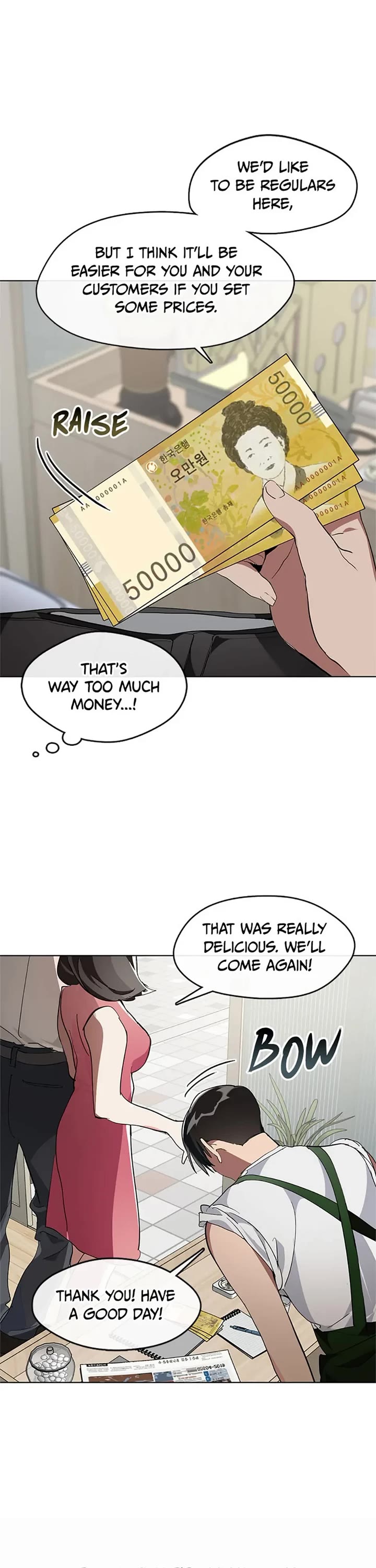 Restaurant in the After Life Chapter 8 page 8 - Chapter 8