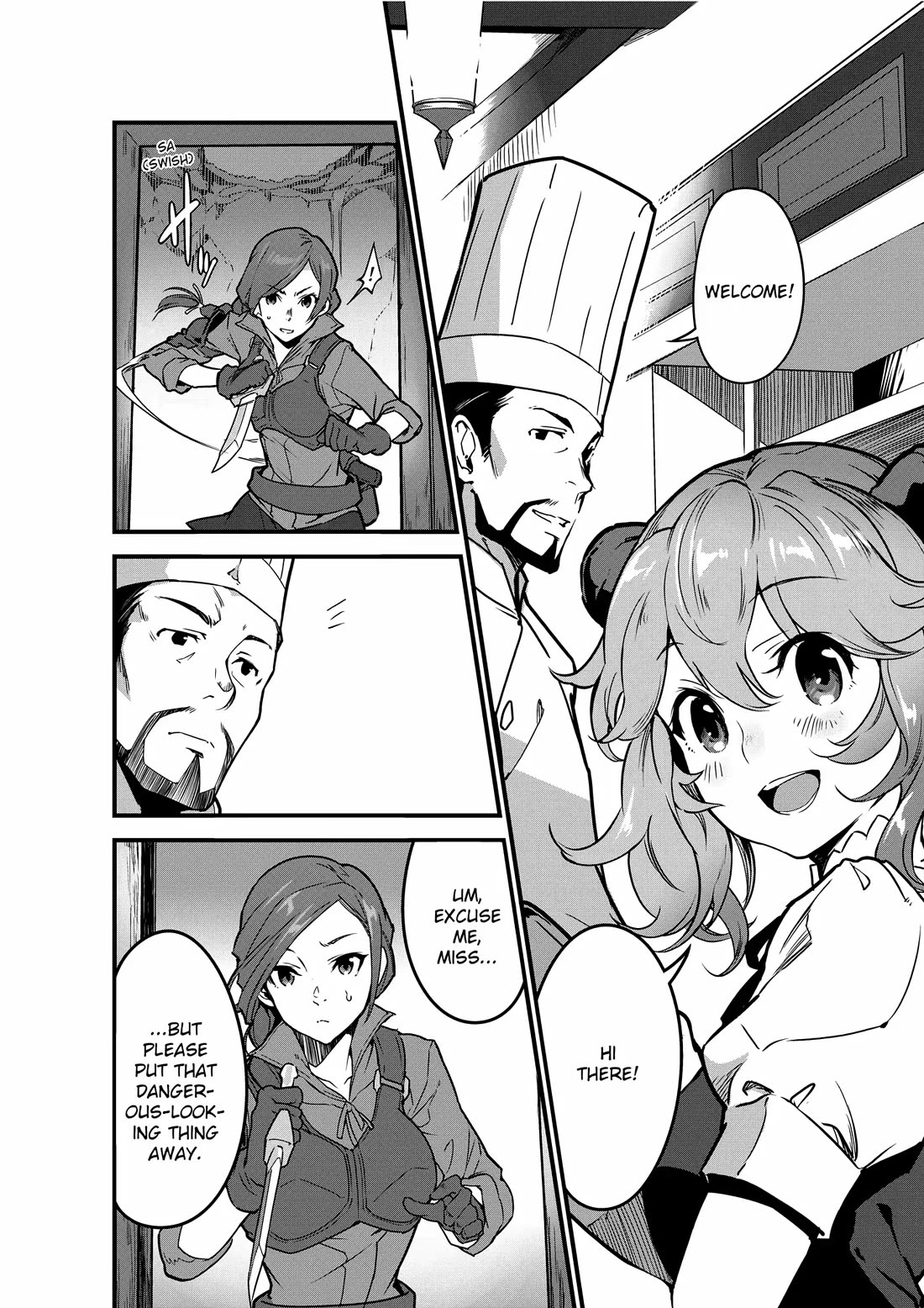 Restaurant to Another World: Western Cuisine Restaurant Nekoya Chapter 1 page 11 - Chapter 1