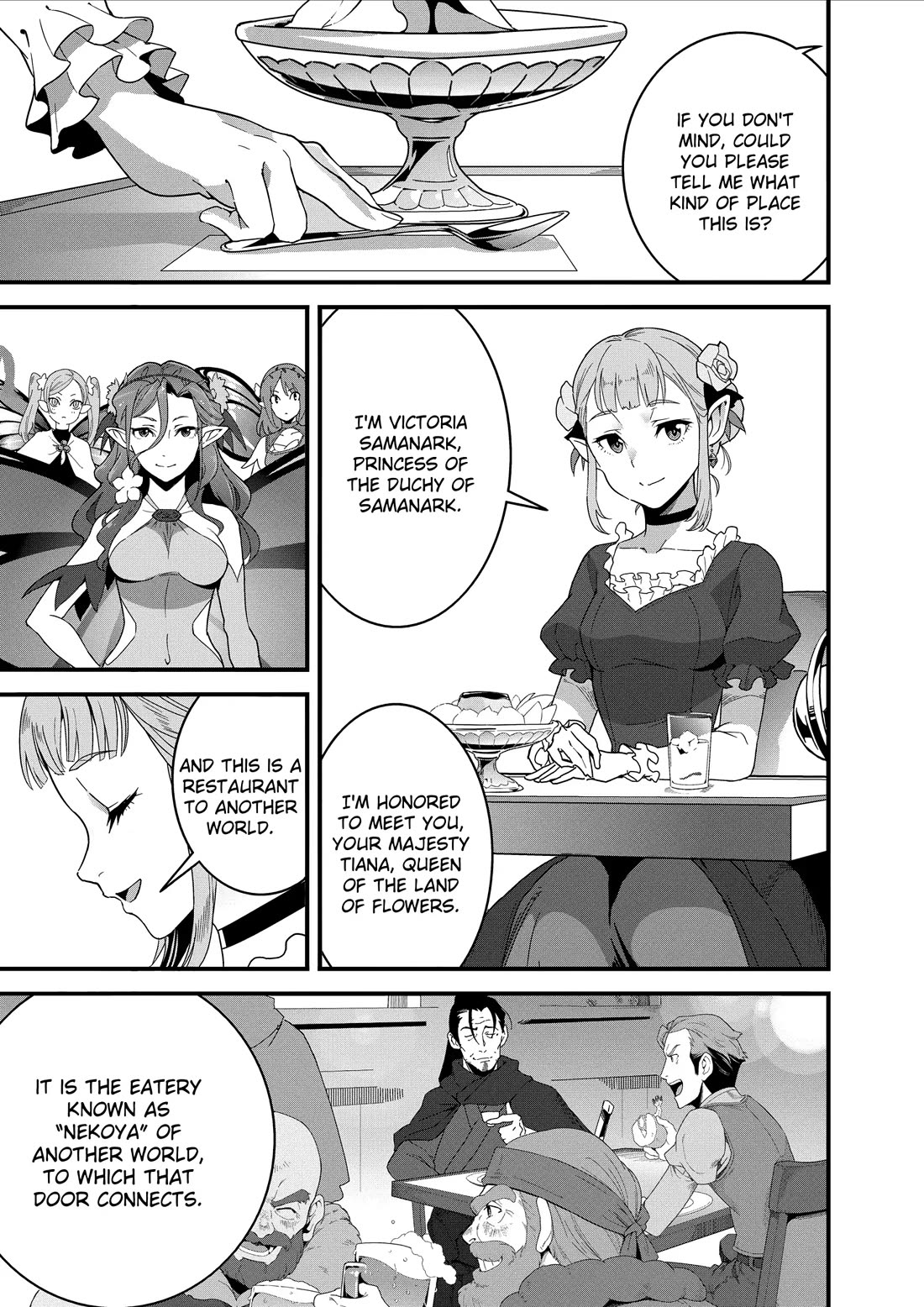 Restaurant to Another World: Western Cuisine Restaurant Nekoya Chapter 30 page 16 - Chapter 30