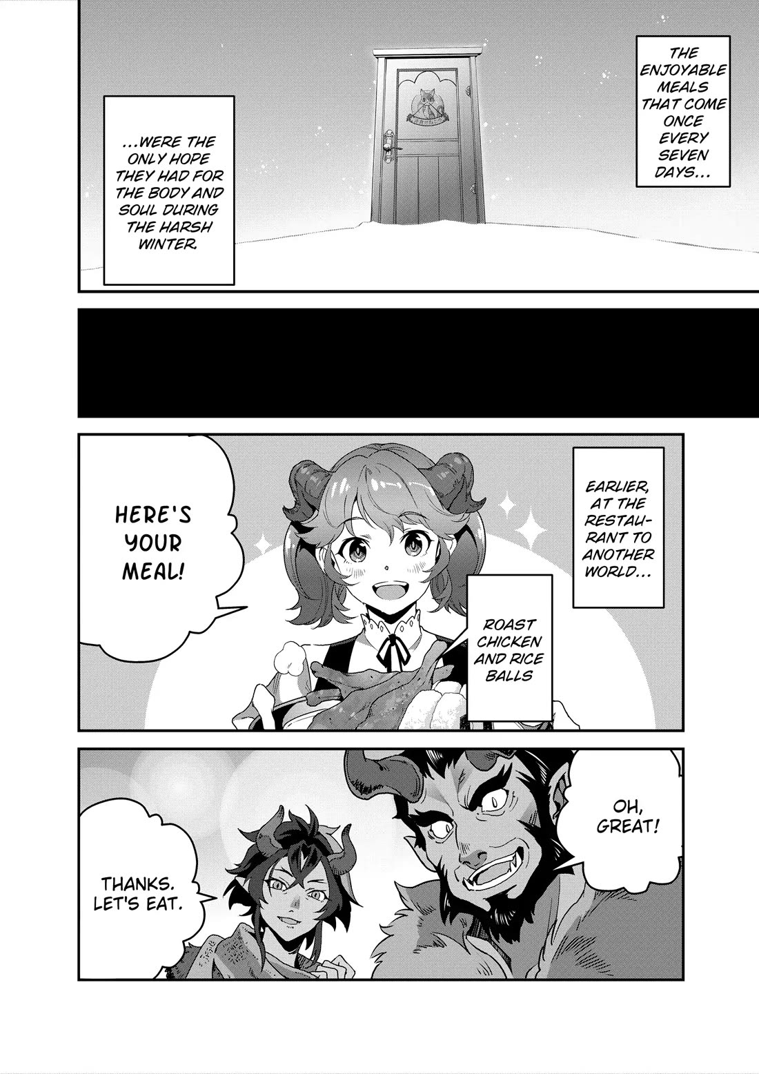 Restaurant to Another World: Western Cuisine Restaurant Nekoya Chapter 34 page 4 - Chapter 34