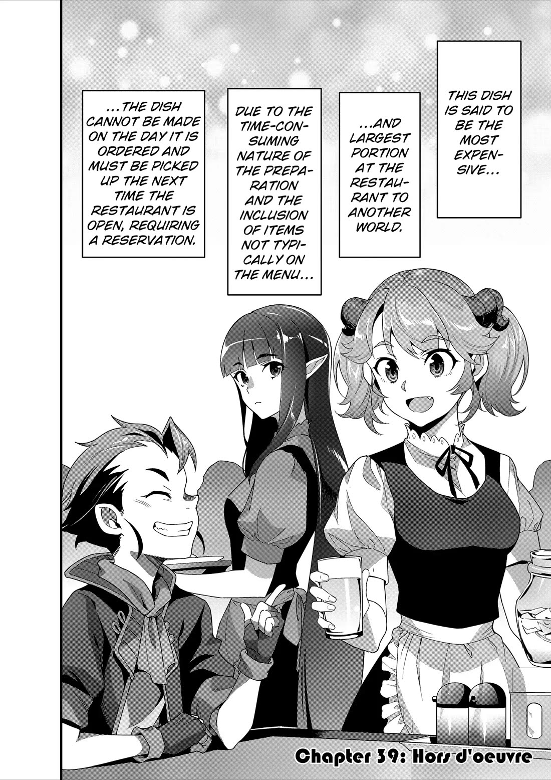 Restaurant to Another World: Western Cuisine Restaurant Nekoya Chapter 39 page 2 - Chapter 39