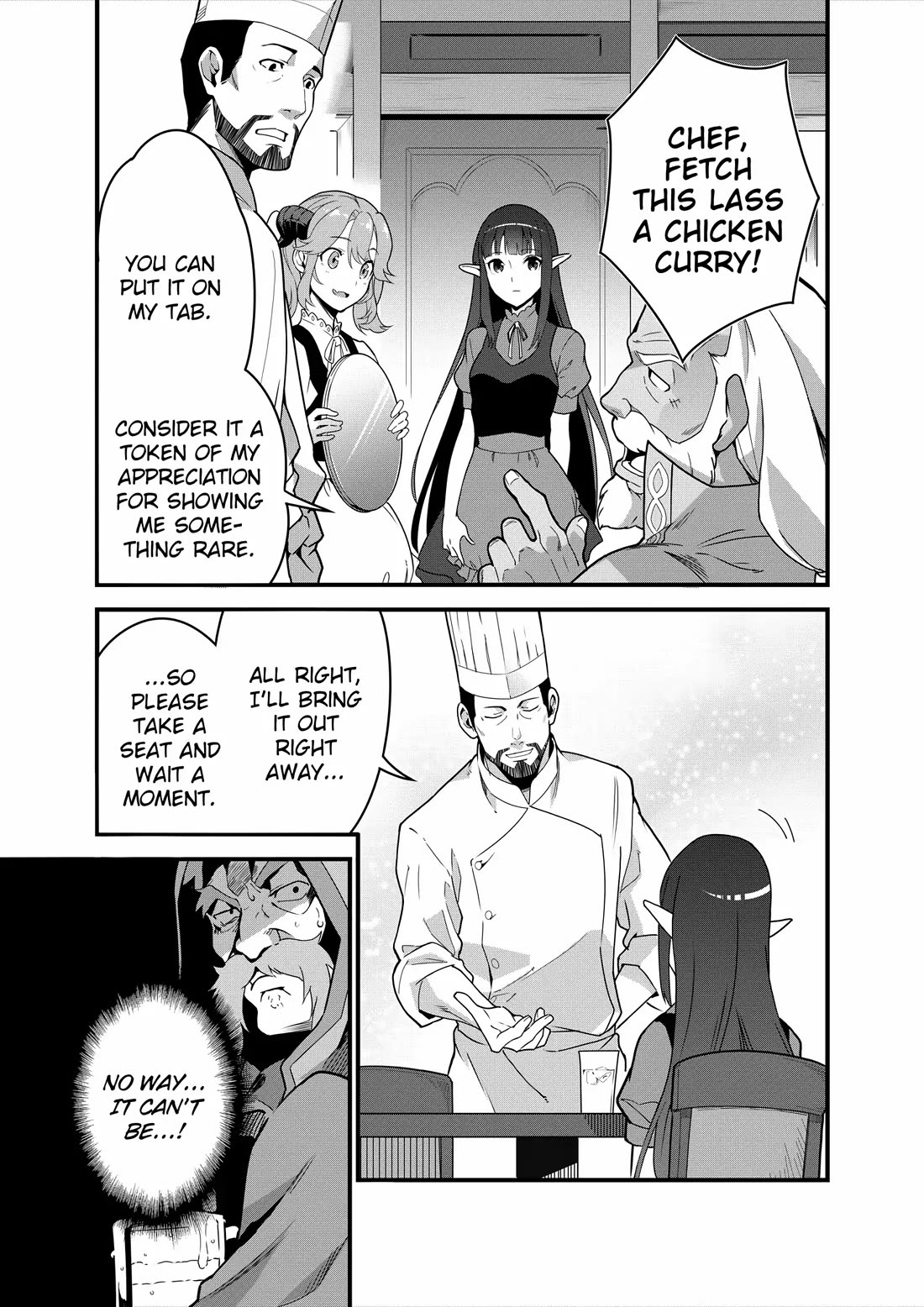 Restaurant to Another World: Western Cuisine Restaurant Nekoya Chapter 6 page 16 - Chapter 6