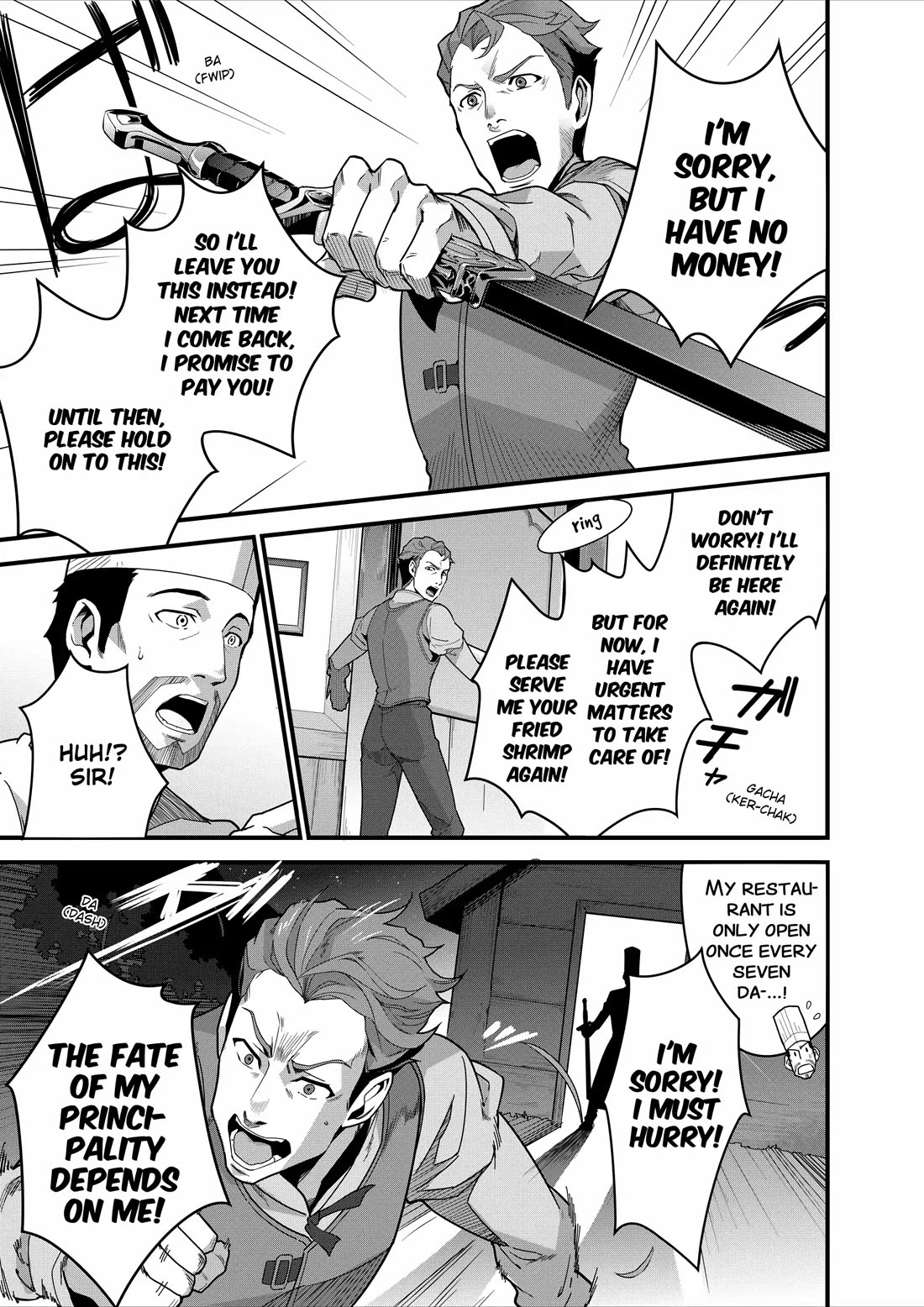 Restaurant to Another World: Western Cuisine Restaurant Nekoya Chapter 7 page 21 - Chapter 7