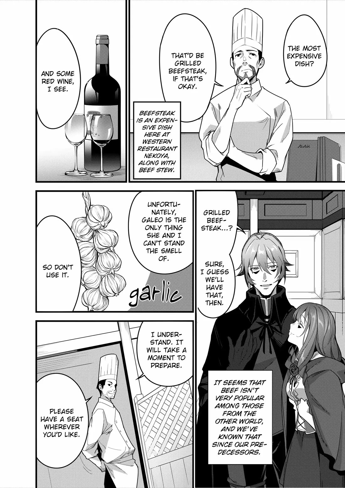Restaurant to Another World: Western Cuisine Restaurant Nekoya Chapter 9 page 14 - Chapter 9