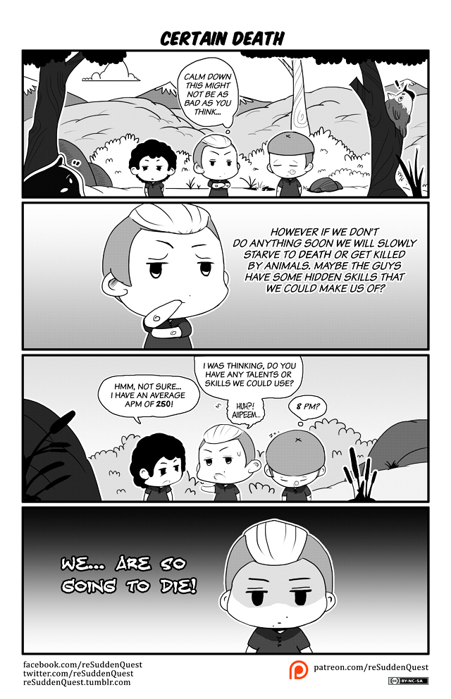 reSudden Quest Chapter 1 page 1 - Chapter 1 : Vol 1 Page 001