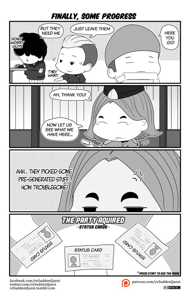 reSudden Quest Chapter 11 page 1 - Chapter 11 : Vol 1 Page 011