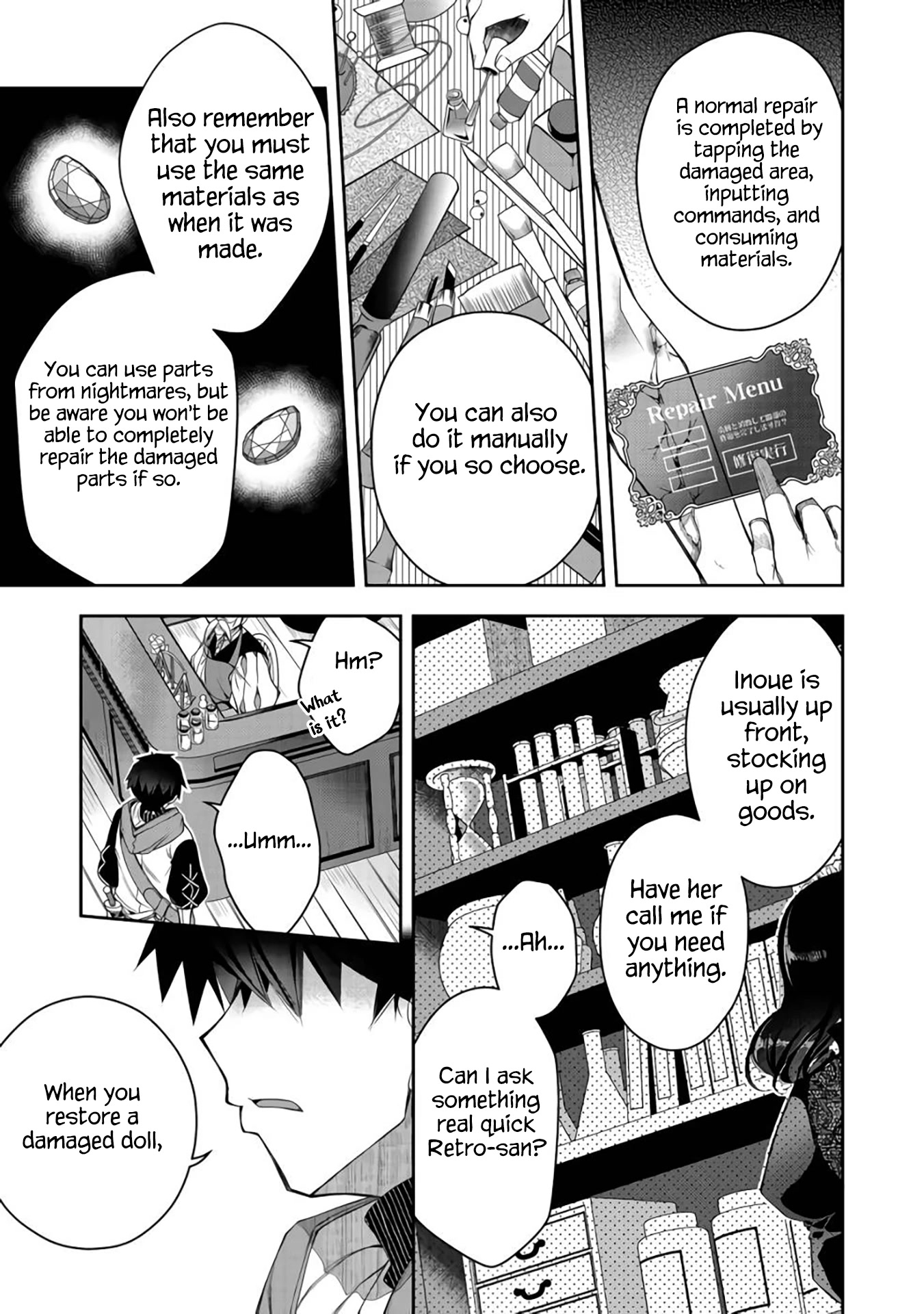 Retire Shita Ningyoushi no MMO Kikou Jojishi Chapter 12 page 4 - Chapter 12