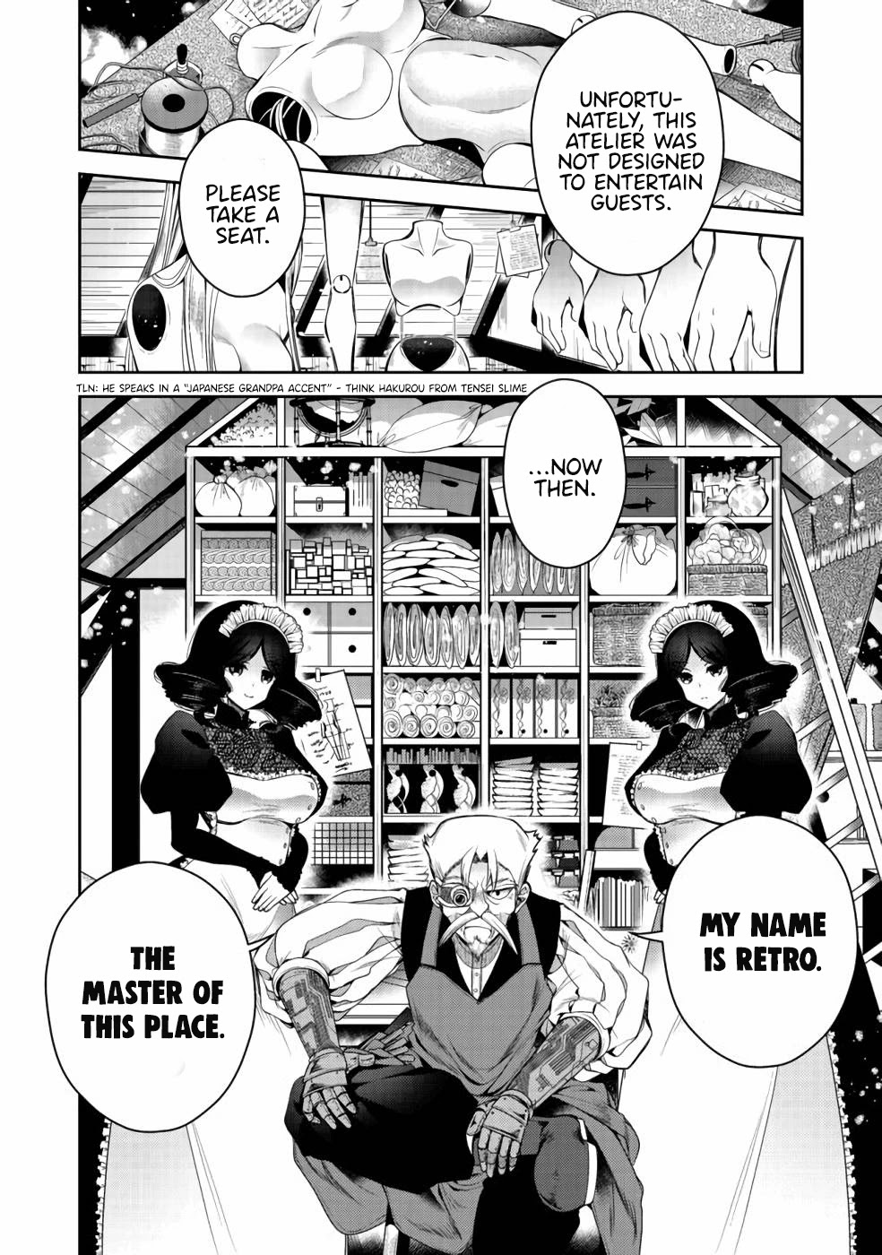 Retire Shita Ningyoushi no MMO Kikou Jojishi Chapter 3 page 5 - Chapter 3