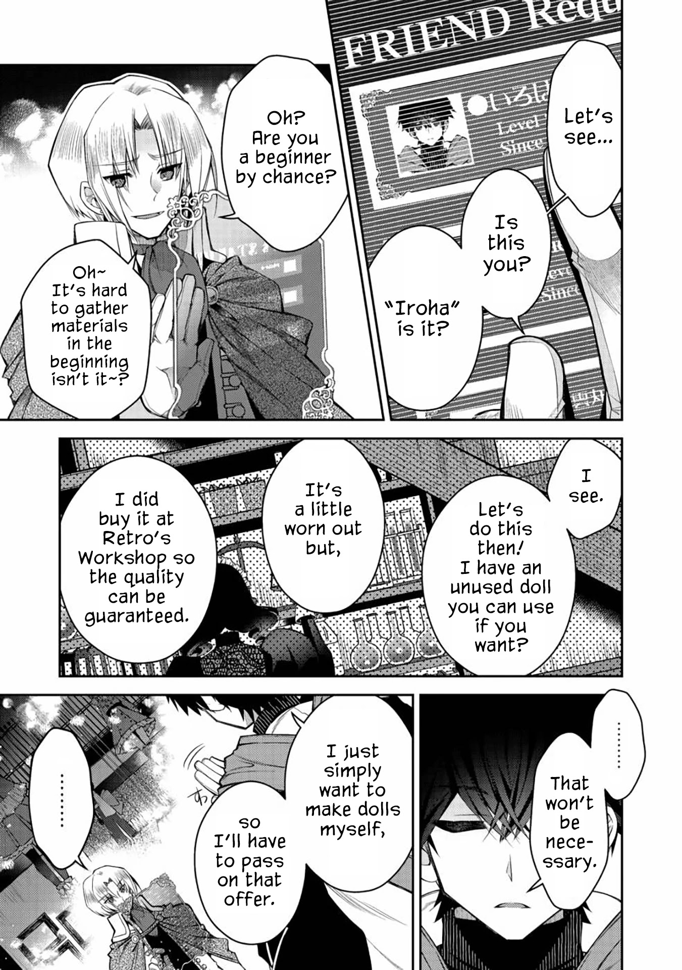 Retire Shita Ningyoushi no MMO Kikou Jojishi Chapter 6 page 12 - Chapter 6