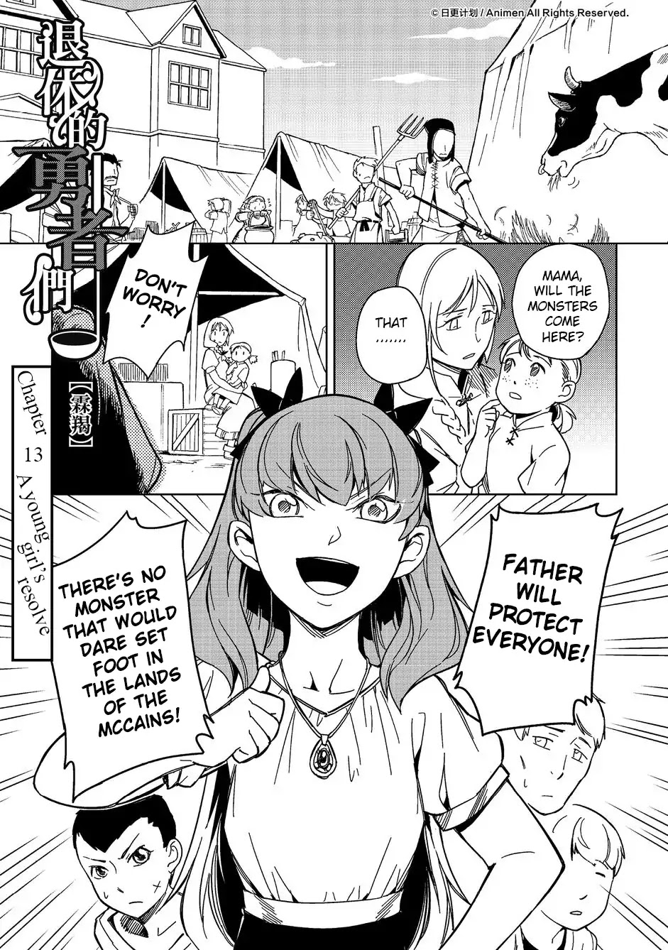 Retired Heroes Chapter 13 page 3 - Chapter 13: A Young Girl's Resolve