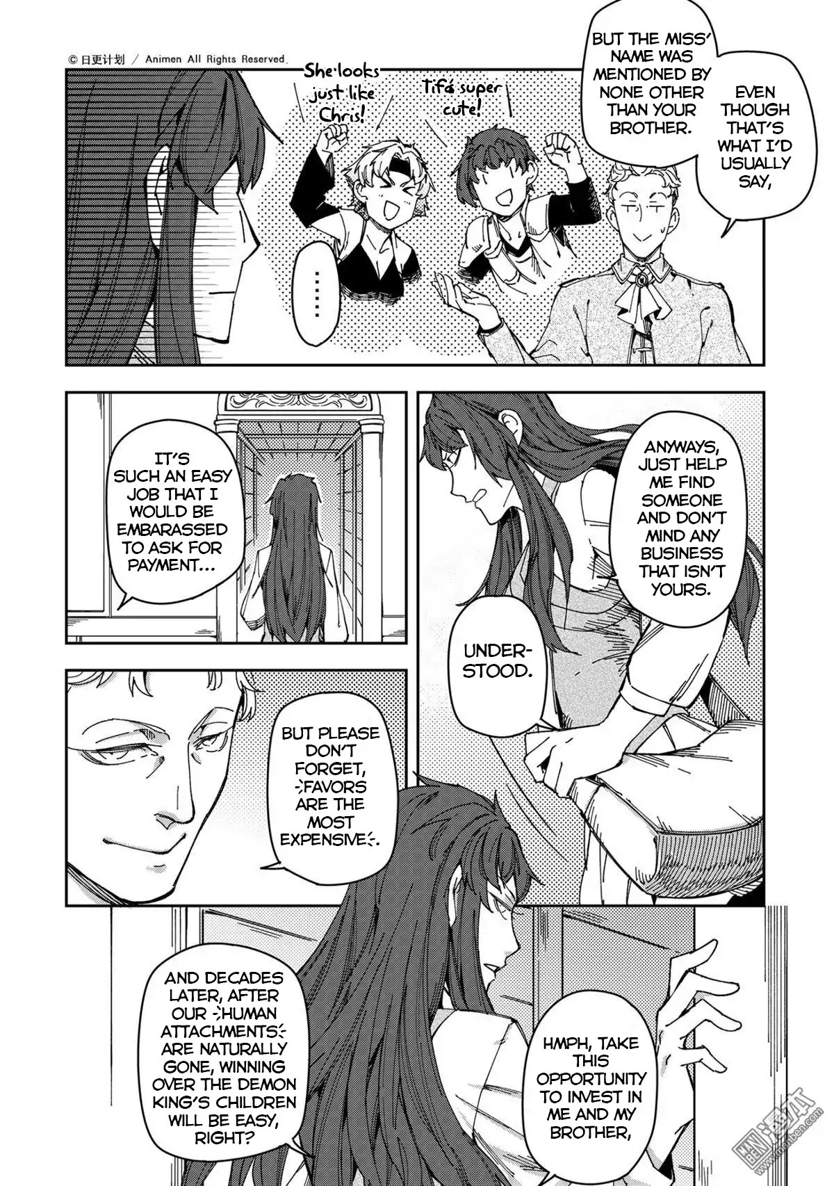 Retired Heroes Chapter 25 page 7 - Chapter 25: A Father and Daugher Moment