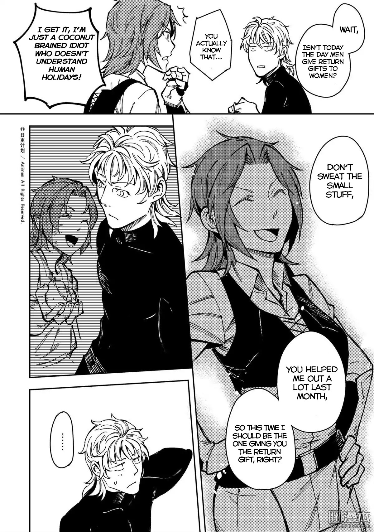 Retired Heroes Chapter 29 page 22 - Chapter 29: Lover's Day (Heroes + Angels)