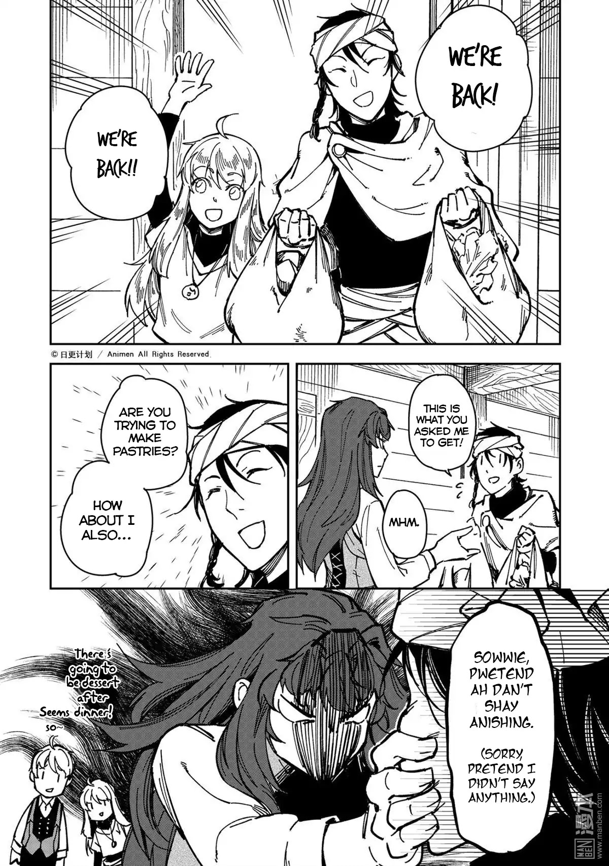 Retired Heroes Chapter 29 page 8 - Chapter 29: Lover's Day (Heroes + Angels)