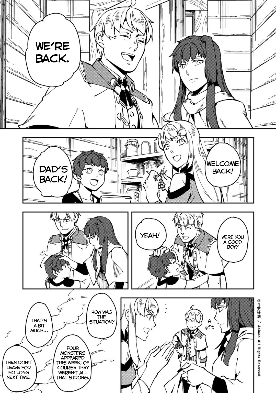 Retired Heroes Chapter 39 page 23 - Chapter 39: An Ordinary Family