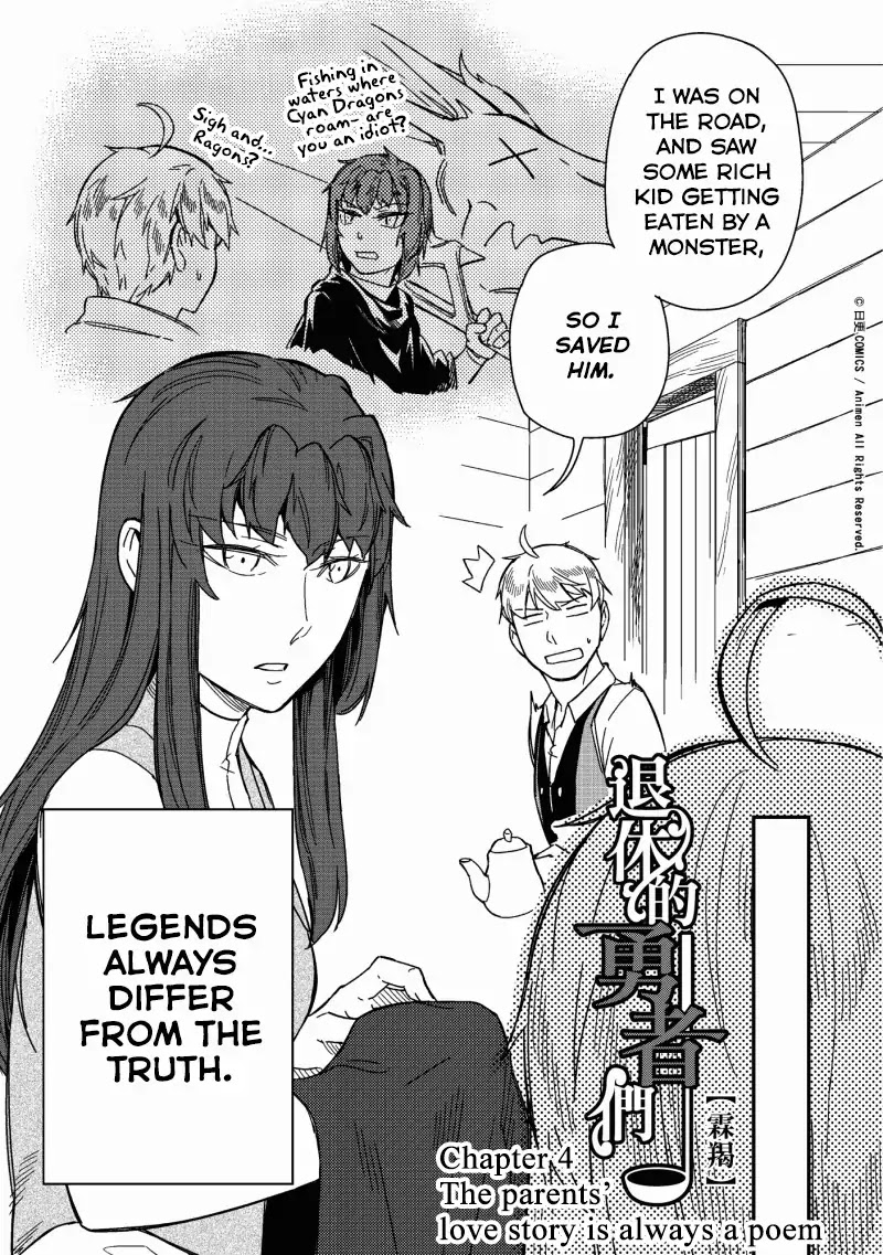 Retired Heroes Chapter 4 page 7 - Chapter 4: The Parents' Love Story is always a Poem