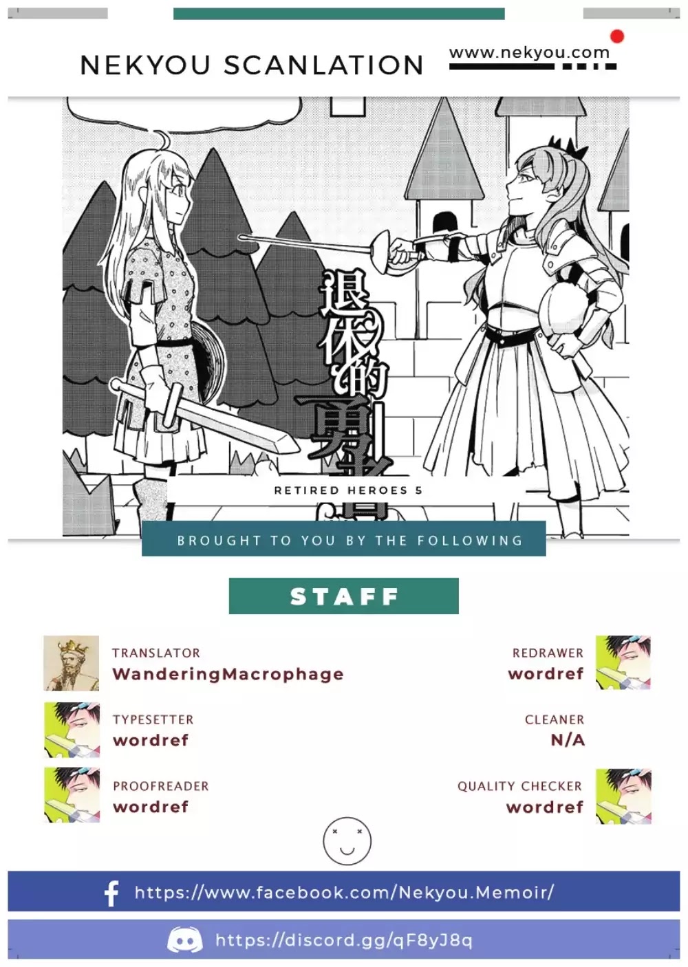 Retired Heroes Chapter 5 page 2 - Chapter 5: The Children's War