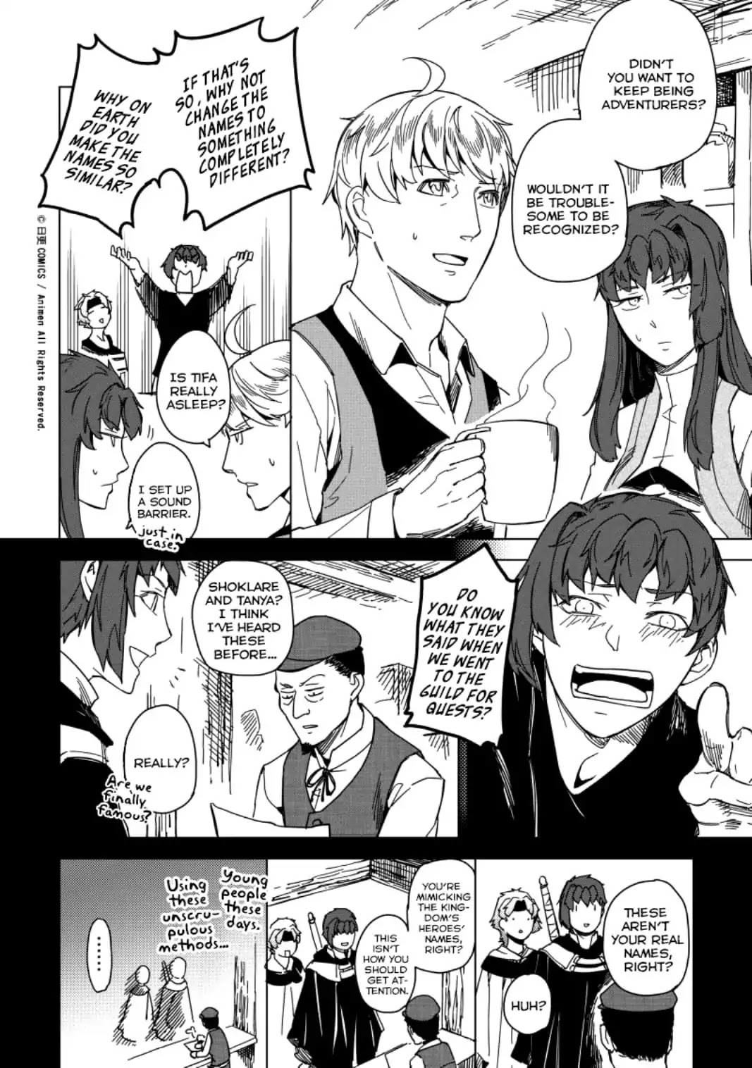 Retired Heroes Chapter 7 page 23 - Chapter 7: Unexpected Visitors