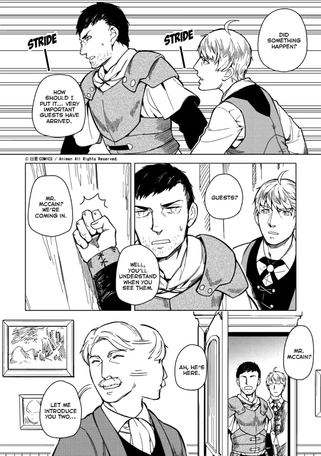 Retired Heroes Chapter 7 page 5 - Chapter 7: Unexpected Visitors