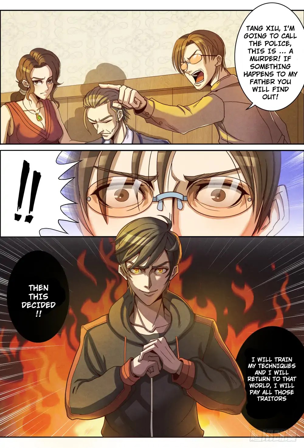 Return From the World of Immortals Chapter 1 page 17 - Chapter 1: The return of the earthly world