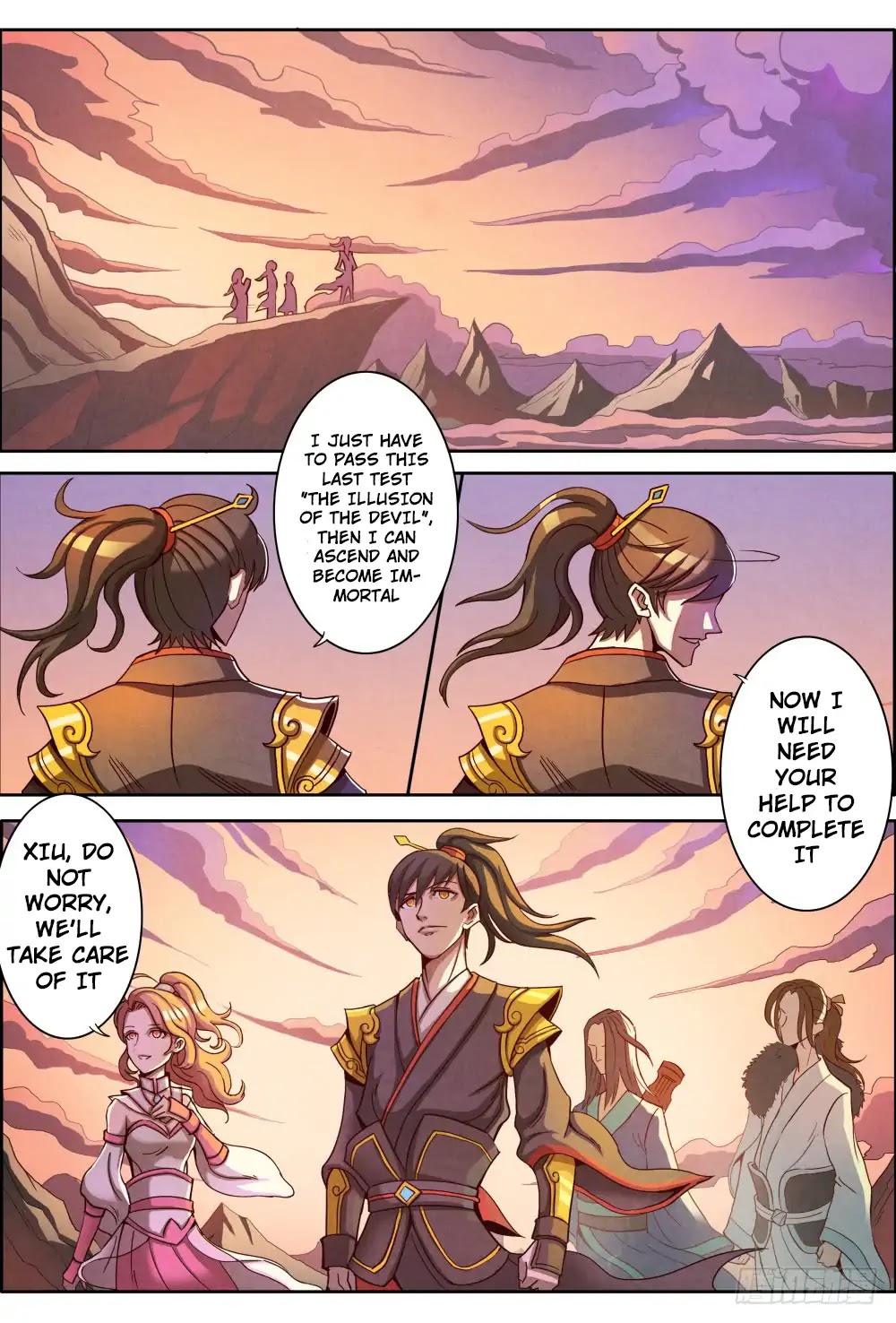 Return From the World of Immortals Chapter 1 page 3 - Chapter 1: The return of the earthly world