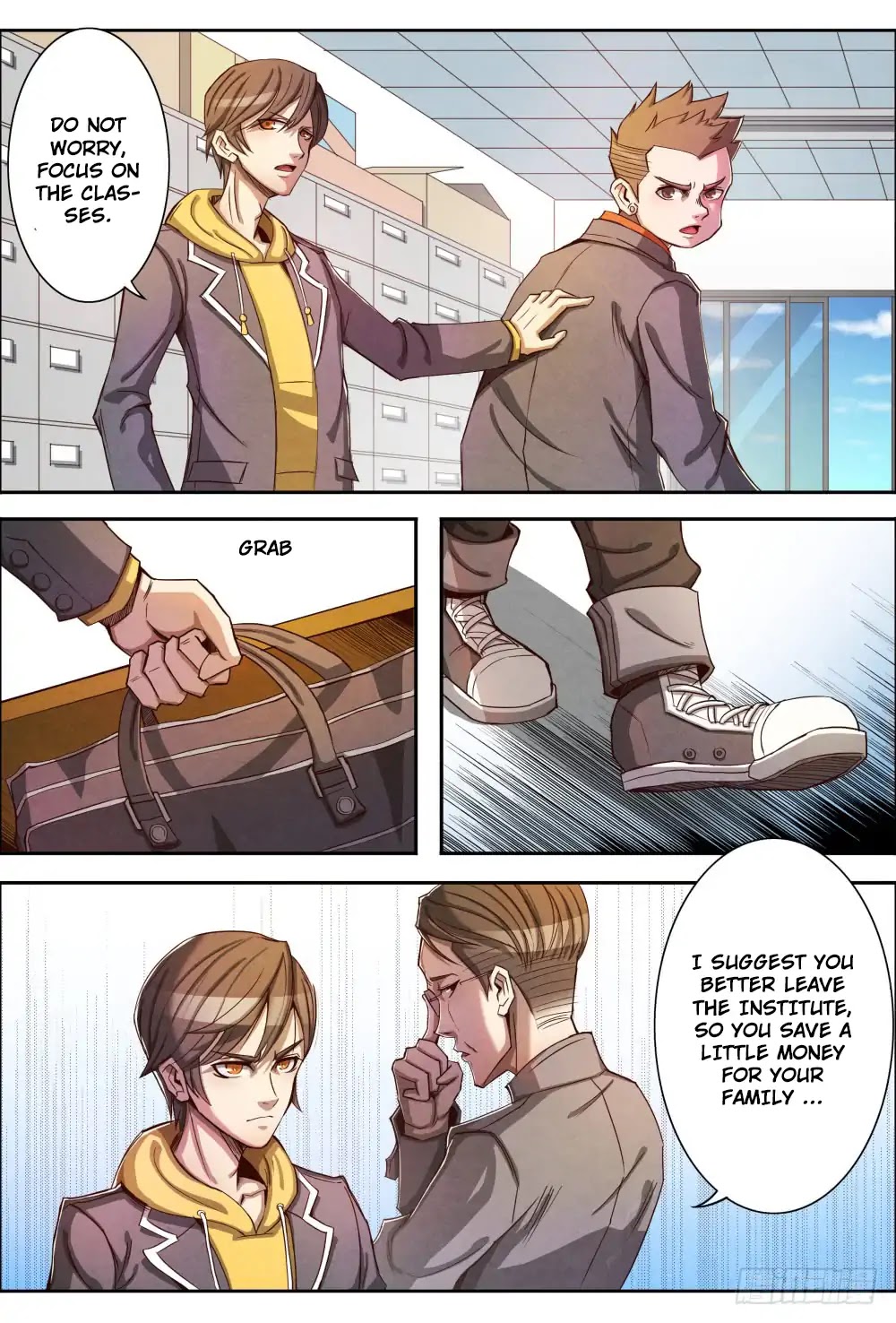 Return From the World of Immortals Chapter 3 page 11 - Chapter 3: Back to school
