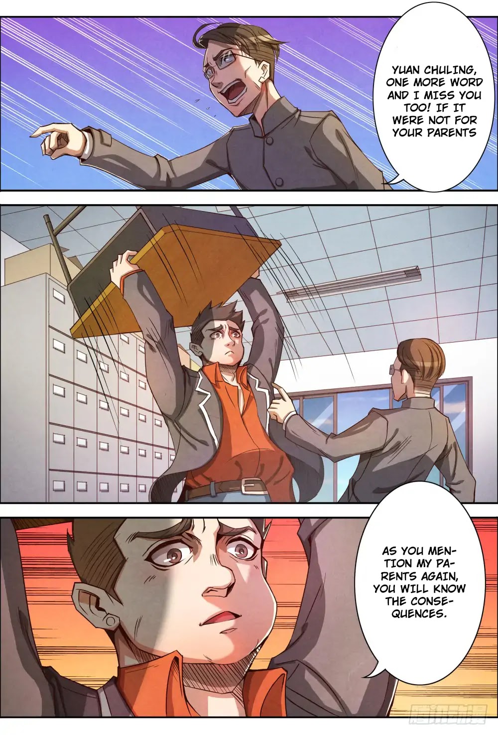 Return From the World of Immortals Chapter 3 page 13 - Chapter 3: Back to school