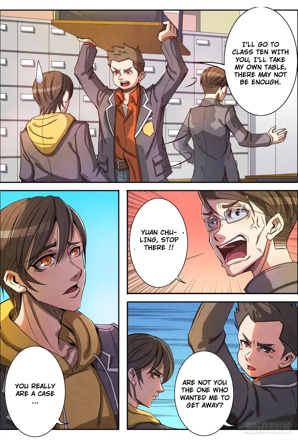Return From the World of Immortals Chapter 3 page 14 - Chapter 3: Back to school