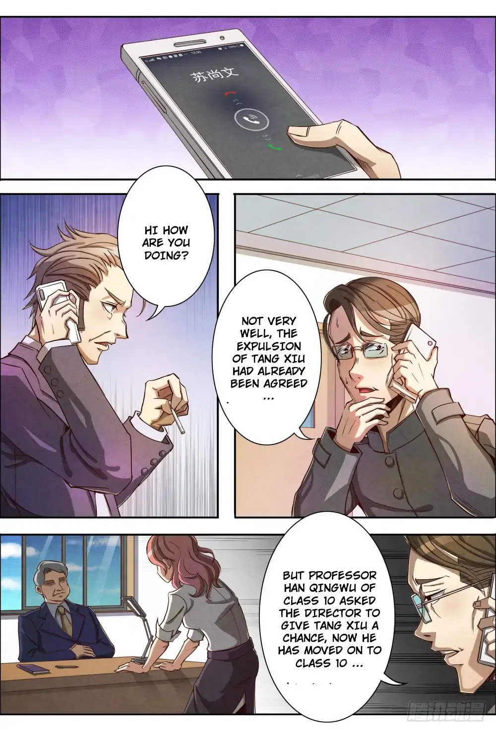 Return From the World of Immortals Chapter 3 page 16 - Chapter 3: Back to school