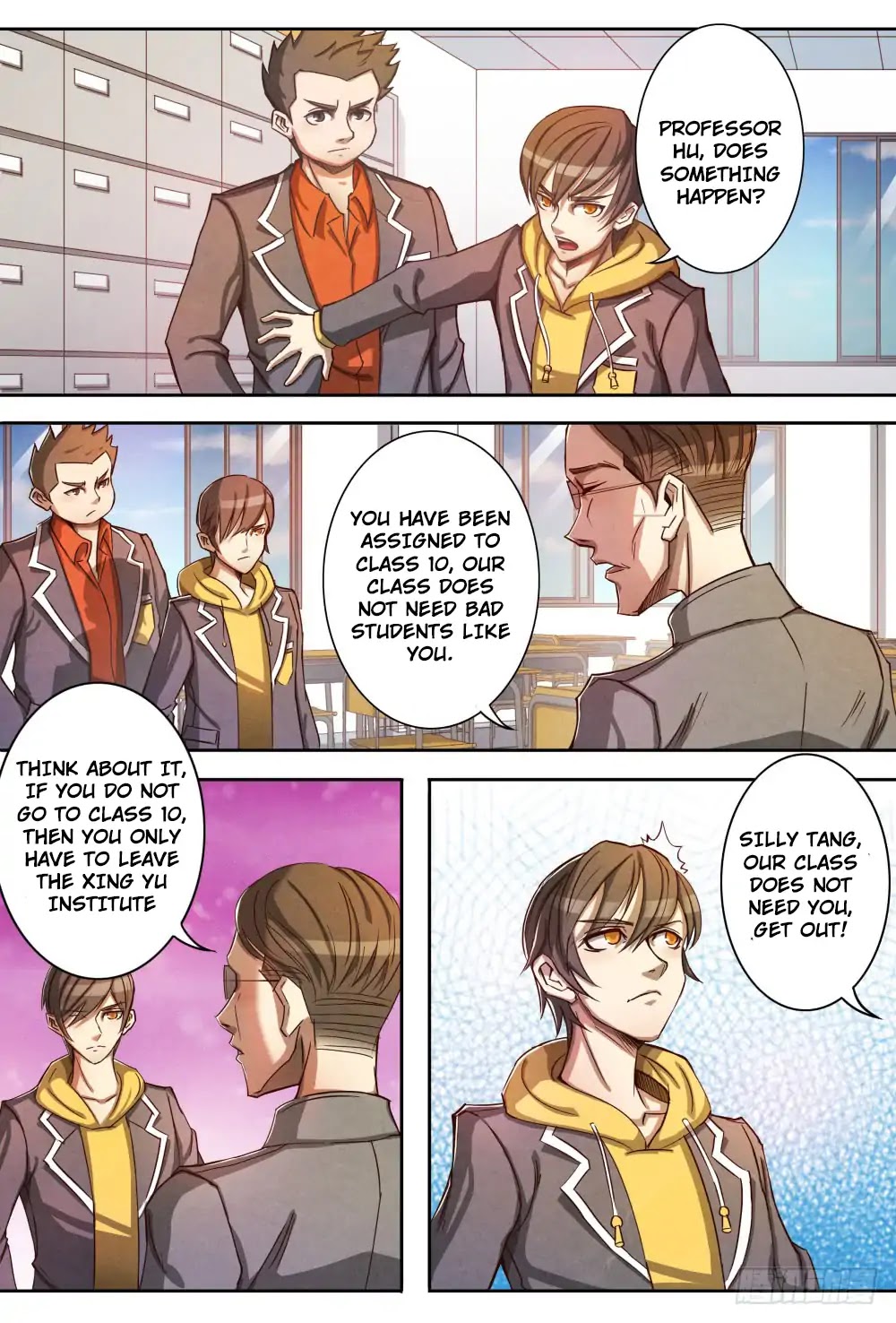 Return From the World of Immortals Chapter 3 page 8 - Chapter 3: Back to school