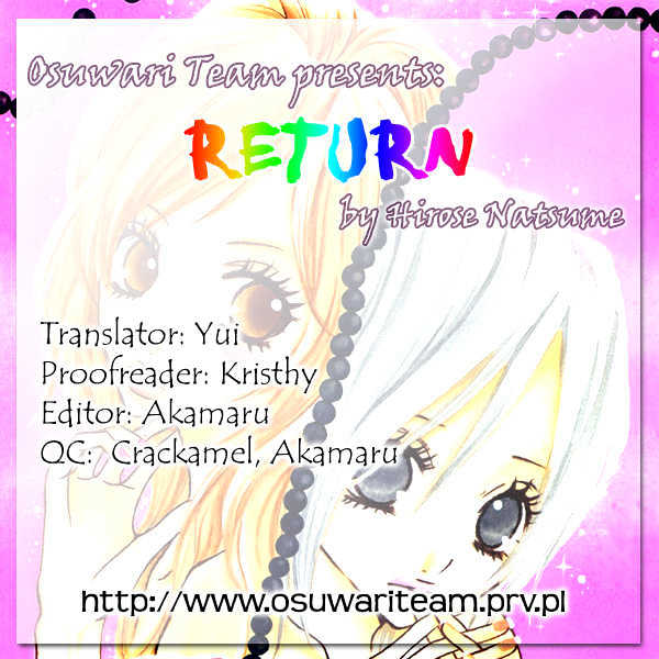 Return (HIROSE Natsume) Chapter 0.1 page 3 - Chapter 0.1
