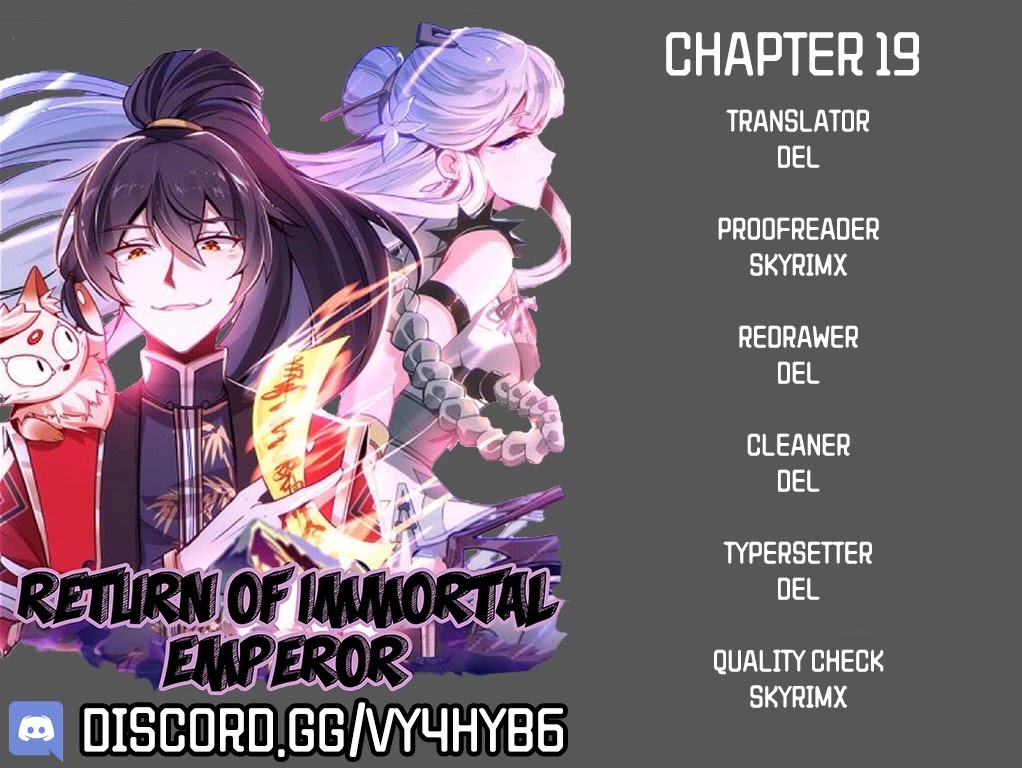 Return of Immortal Emperor Chapter 19 page 1 - Chapter 19: Exorcising Demonic Qi